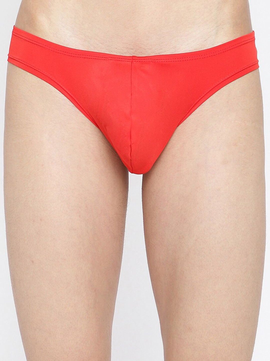 

La Intimo BASIICS Semi-Seamless Featherlight Anti-microbial Basic Briefs LISS01RD0, Red