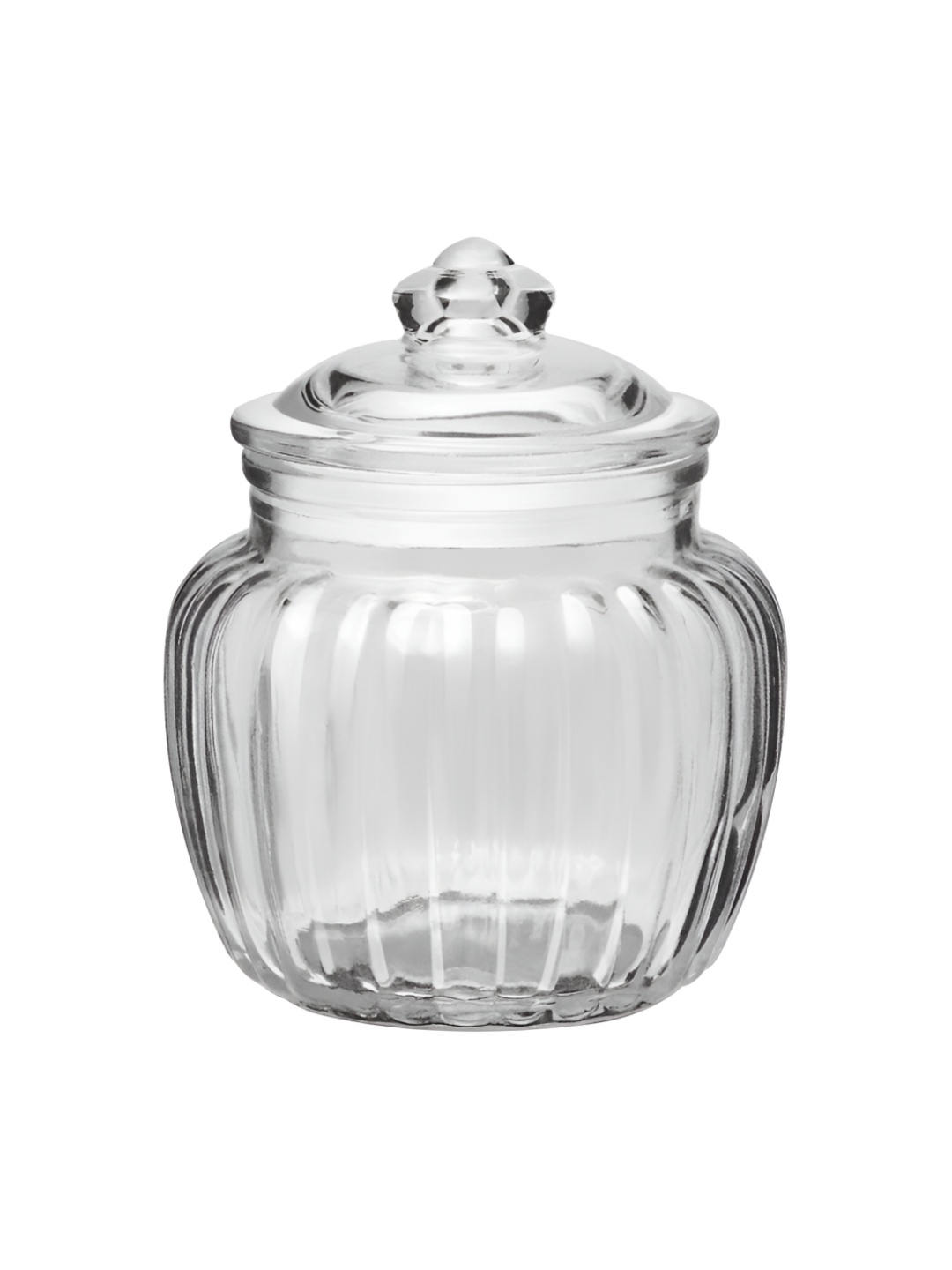 

Treo Transparent Glass Pot Jar With Lid 670 ml