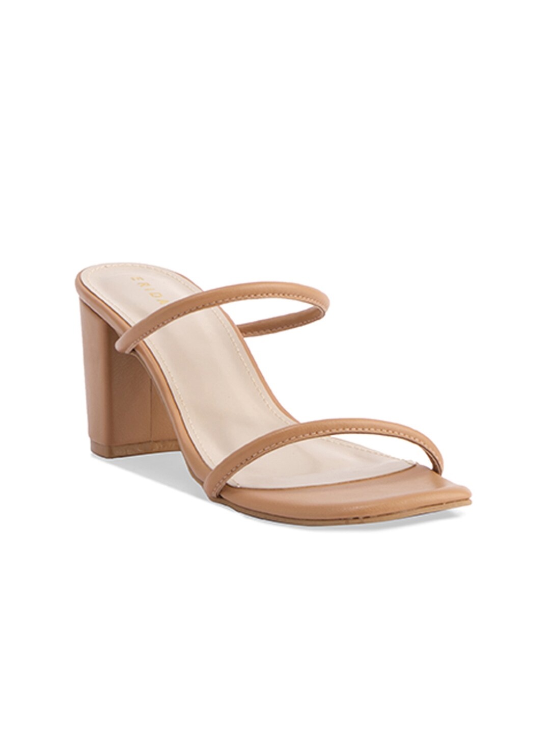 

ERIDANI Madison Slip On Heels, Beige