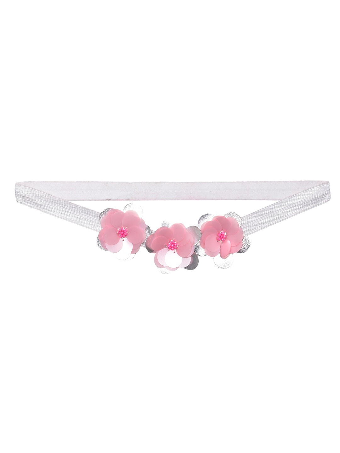 

A Little Fable Girls Embellished Floral Headband, Multi