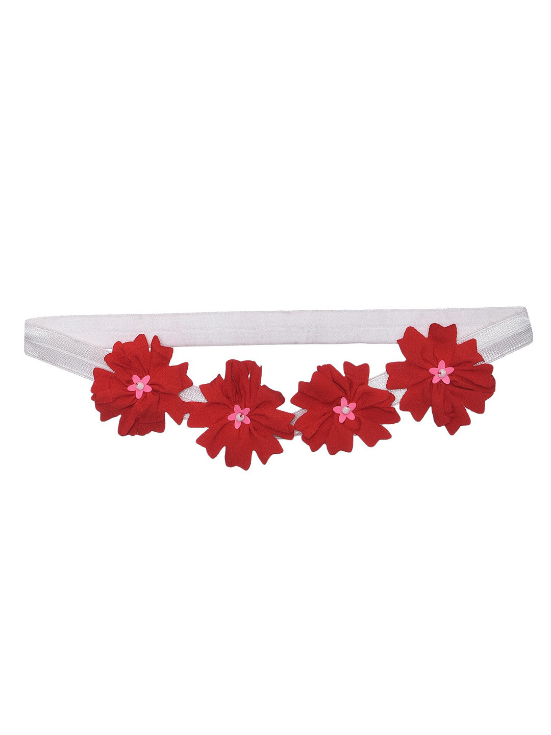 

A Little Fable Girls Embellished Floral Headband, Multi