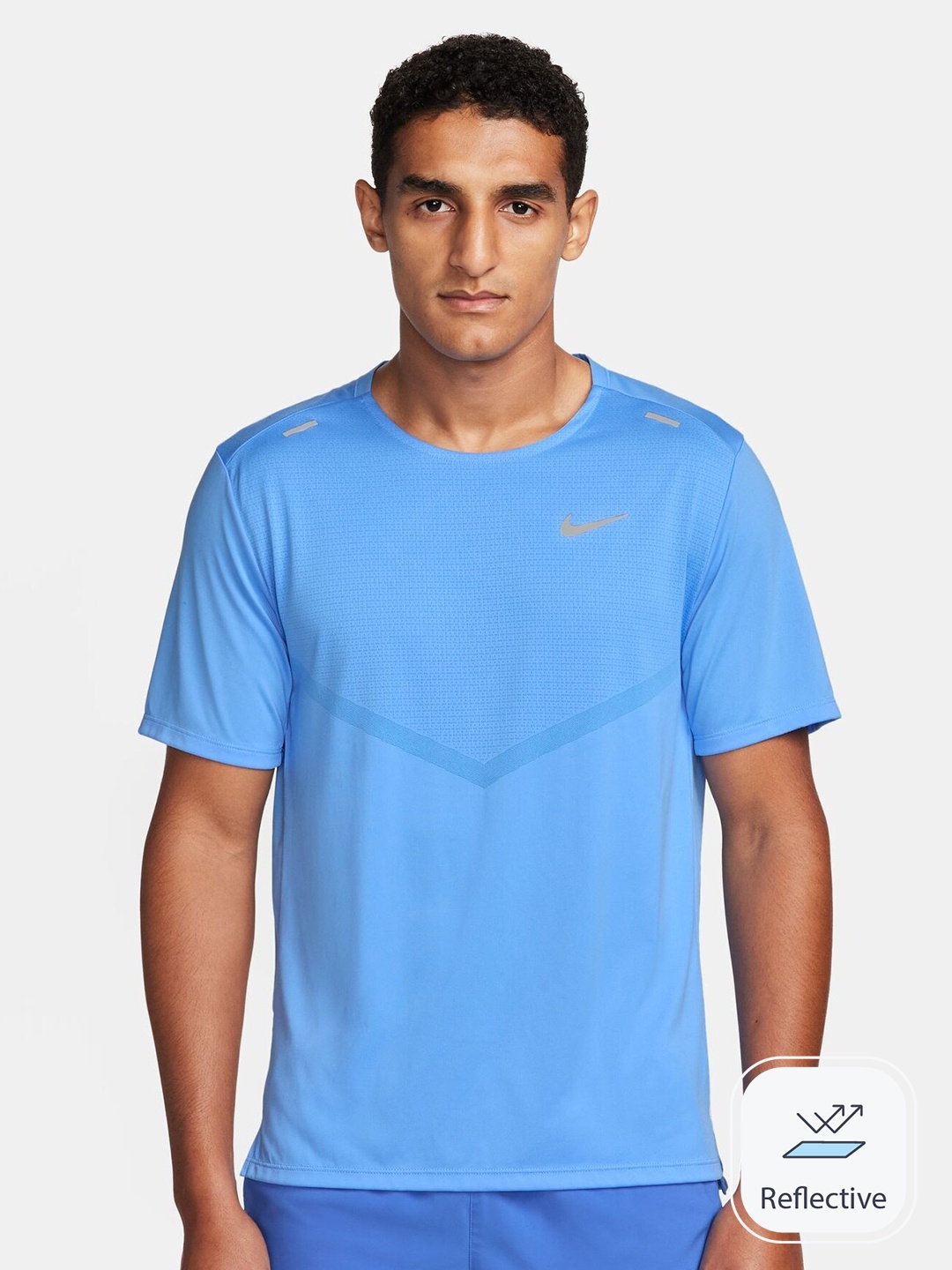 

Nike Men Dri-FIT Running T-shirt, Blue