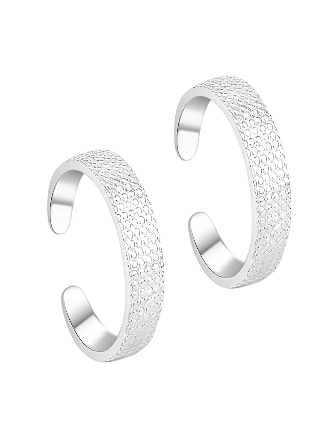 

Silver Chest Set of 2 925 Sterling Silver Toe Rings