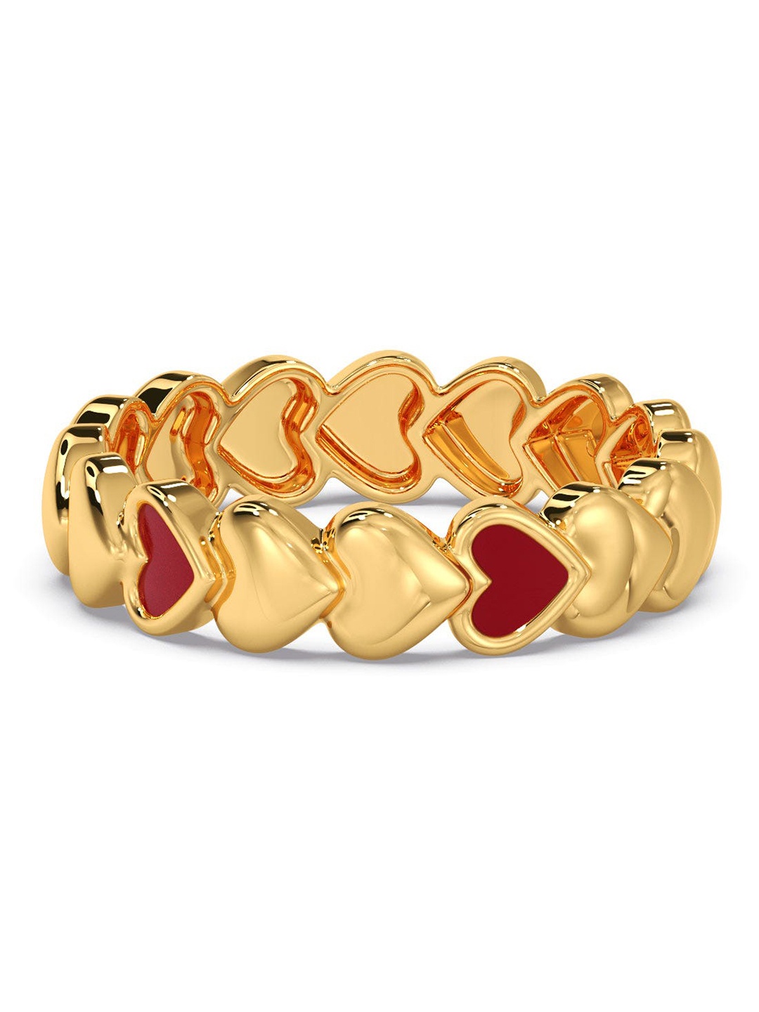 

CANDERE A KALYAN JEWELLERS COMPANY 14KT Gold Finger Ring-2.86gm