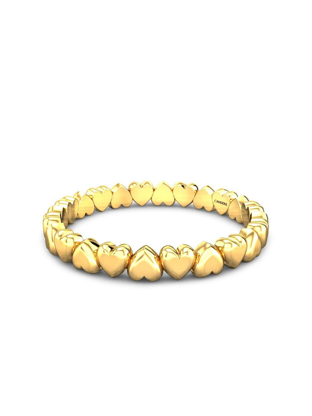 

CANDERE A KALYAN JEWELLERS COMPANY BIS Hallmark 18KT Gold Finger Ring-2.23gm