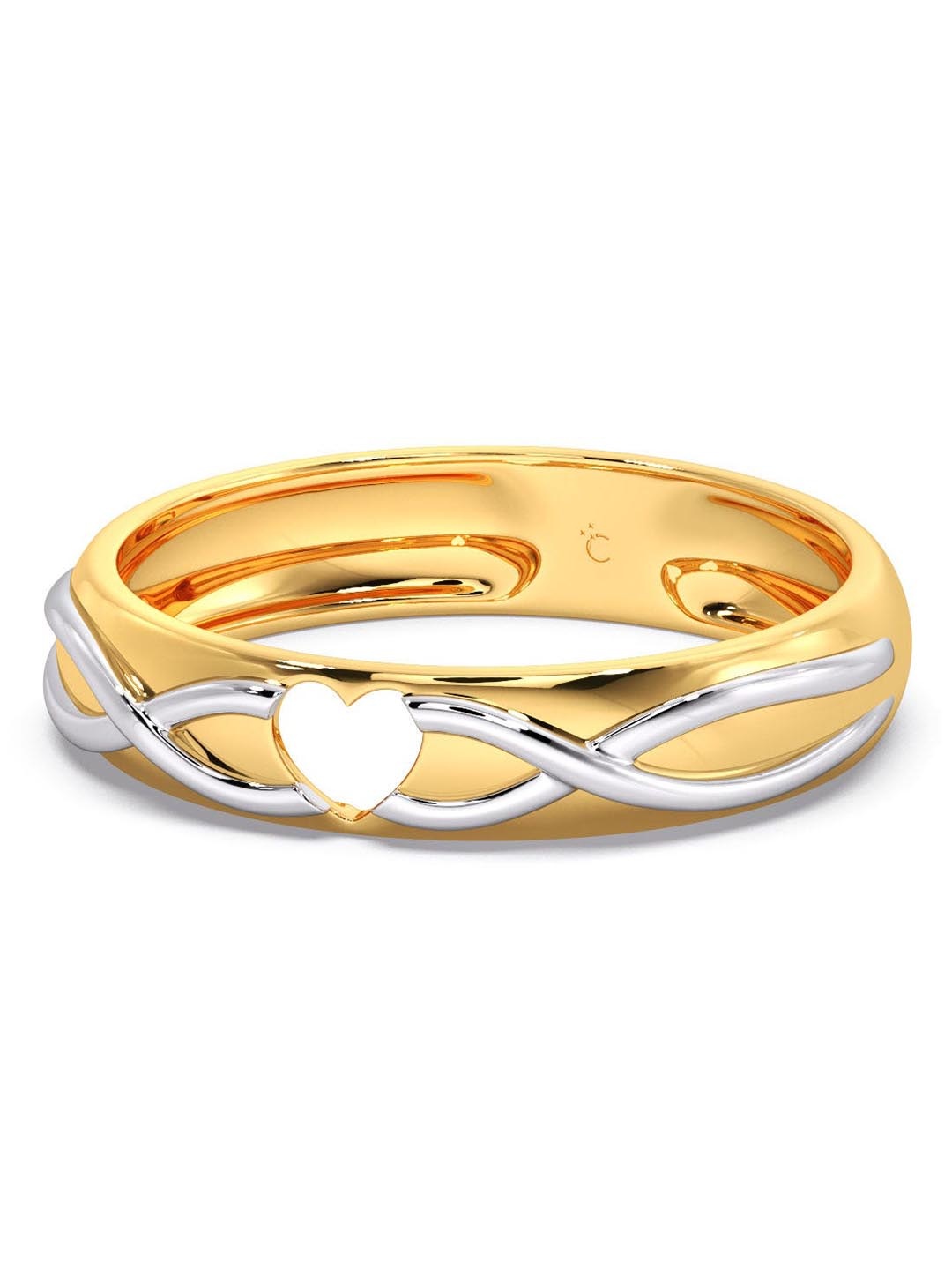 

CANDERE A KALYAN JEWELLERS COMPANY 18KT Gold Finger Ring-2.74gm