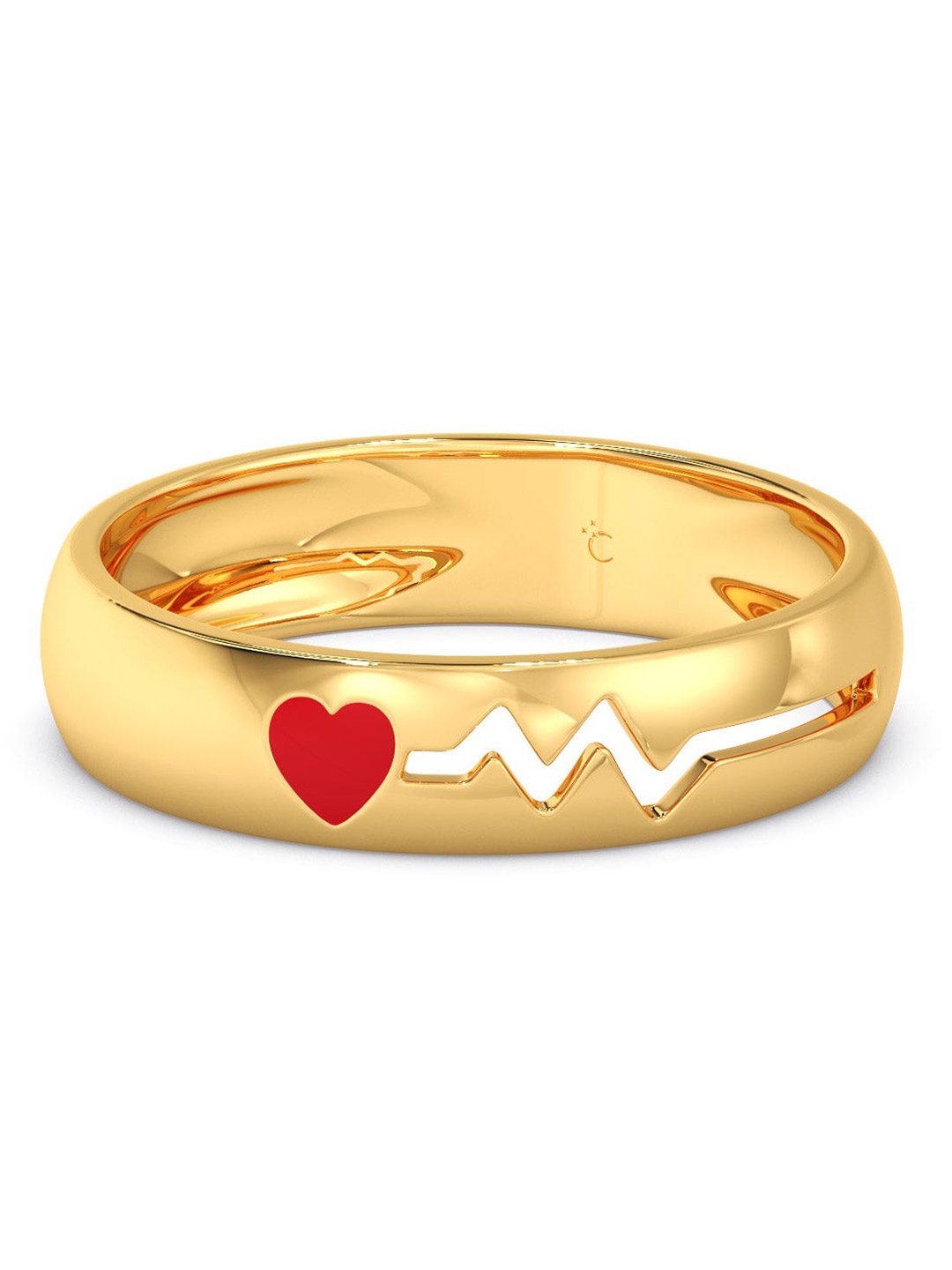 

CANDERE A KALYAN JEWELLERS COMPANY 18KT Gold Finger Ring-2.76gm