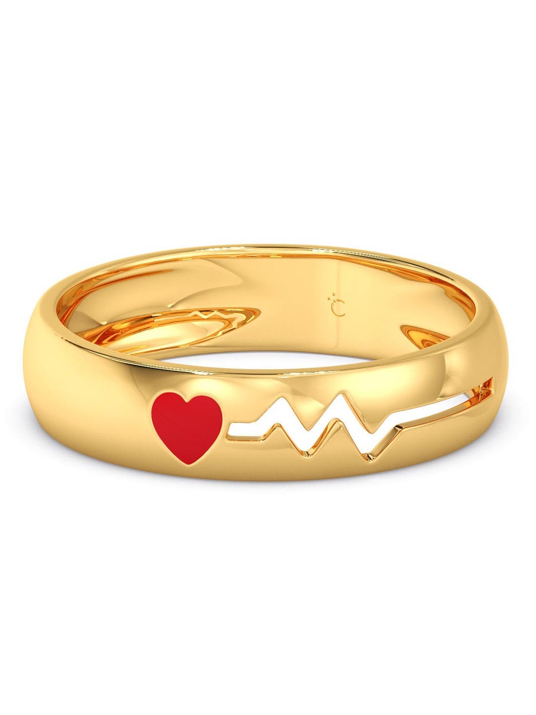 

CANDERE A KALYAN JEWELLERS COMPANY 18KT Gold Finger Ring-2.96gm