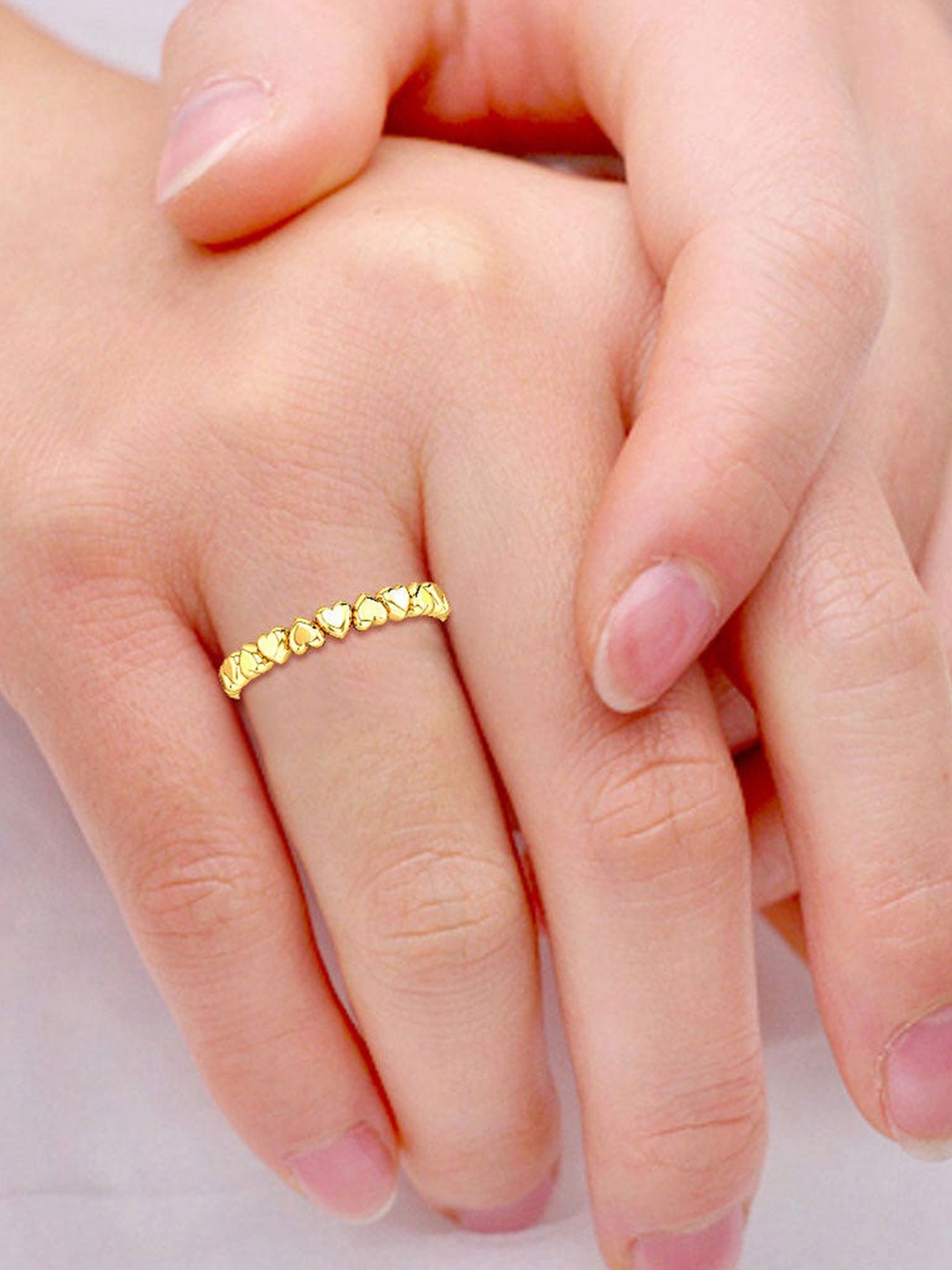 

CANDERE A KALYAN JEWELLERS COMPANY 14KT Gold Finger Ring-1.97gm