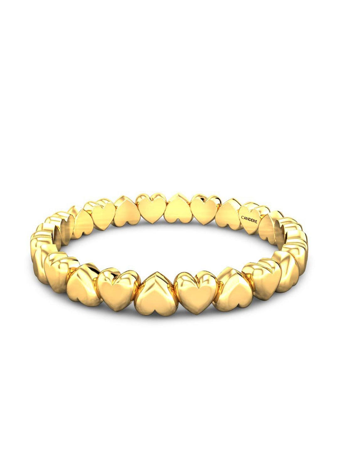 

CANDERE A KALYAN JEWELLERS COMPANY 18KT Gold Heart Ring-2.08gm
