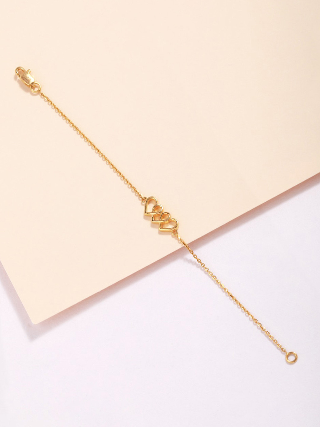 

CANDERE A KALYAN JEWELLERS COMPANY BIS Hallmark 14KT Gold Bracelet-2.13 g