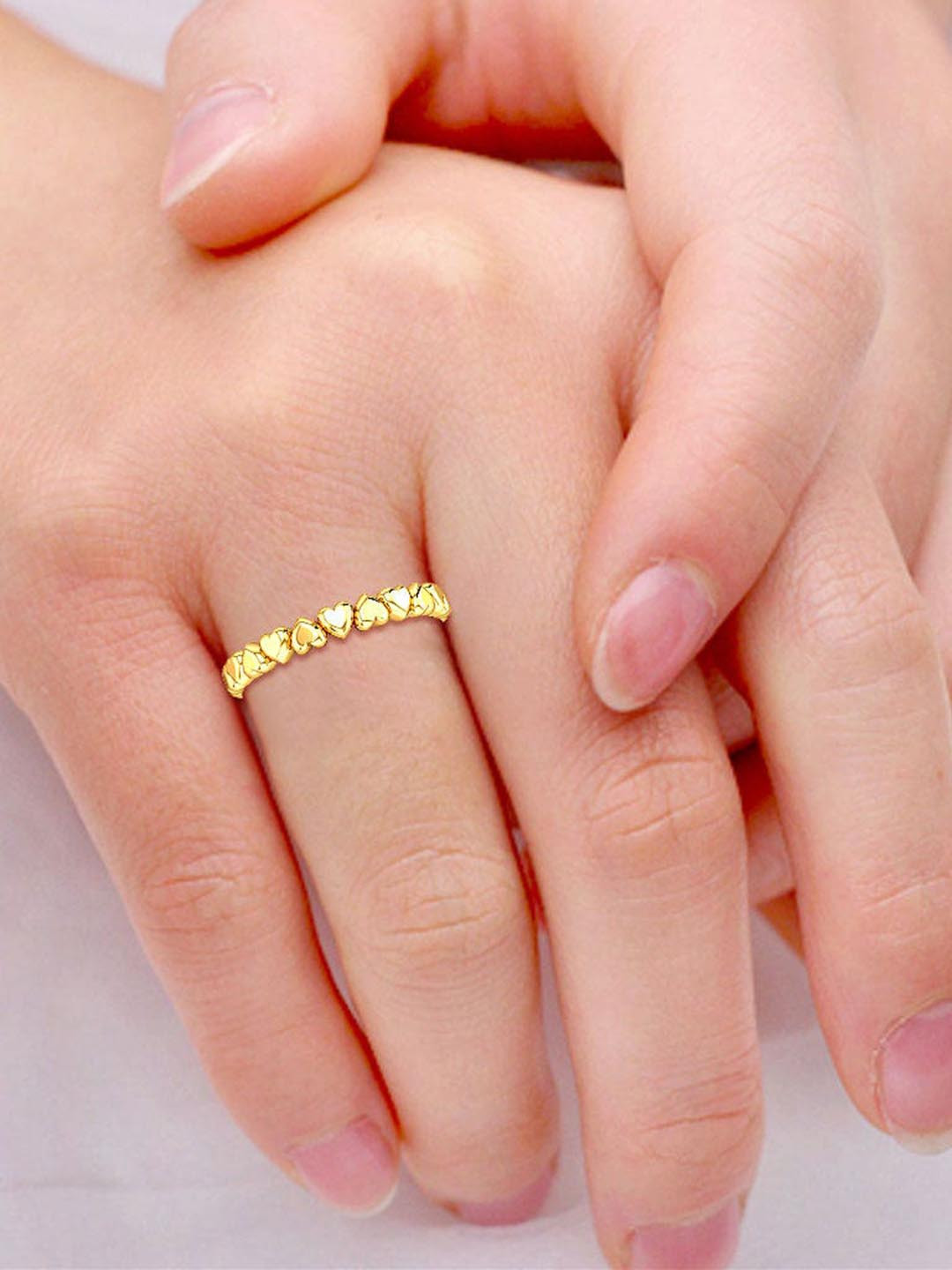 

CANDERE A KALYAN JEWELLERS COMPANY 14KT Gold Heart Ring 1.7 g