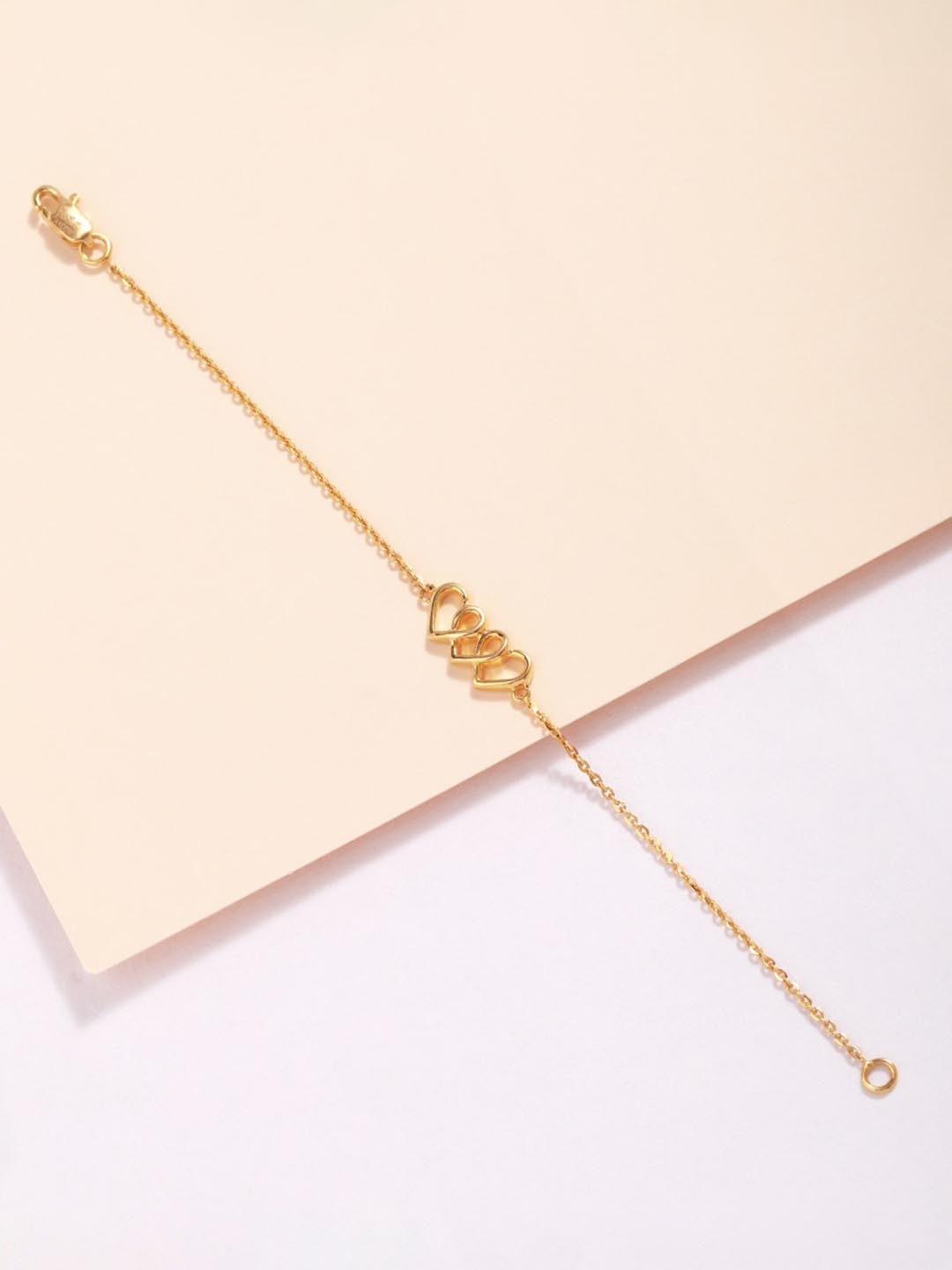 

CANDERE A KALYAN JEWELLERS COMPANY BIS Hallmark 18KT Gold Bracelet-2.35gm