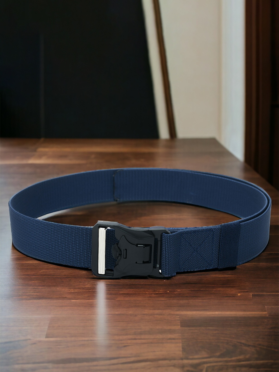 

Kastner Men Textured Canvas Belt, Blue