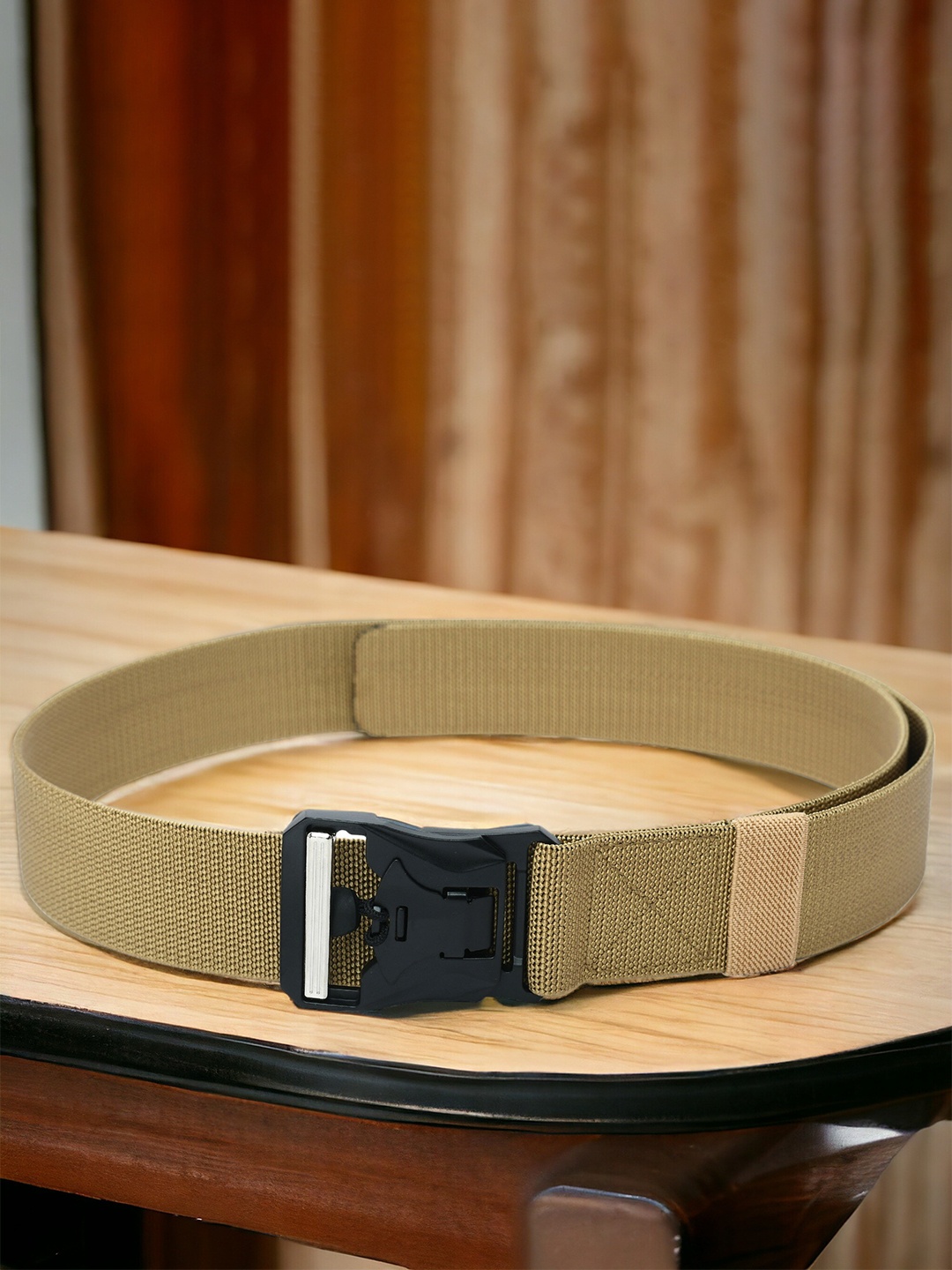 

Kastner Men Woven Design Belt, Tan