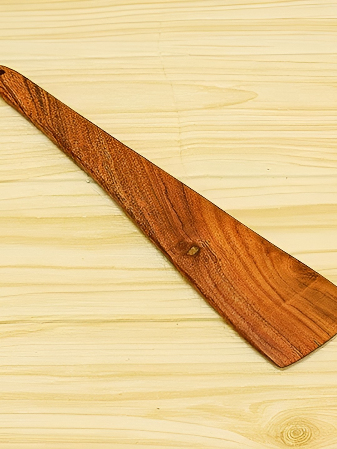 

Femora Brown Wooden Dosa Turner Spatula