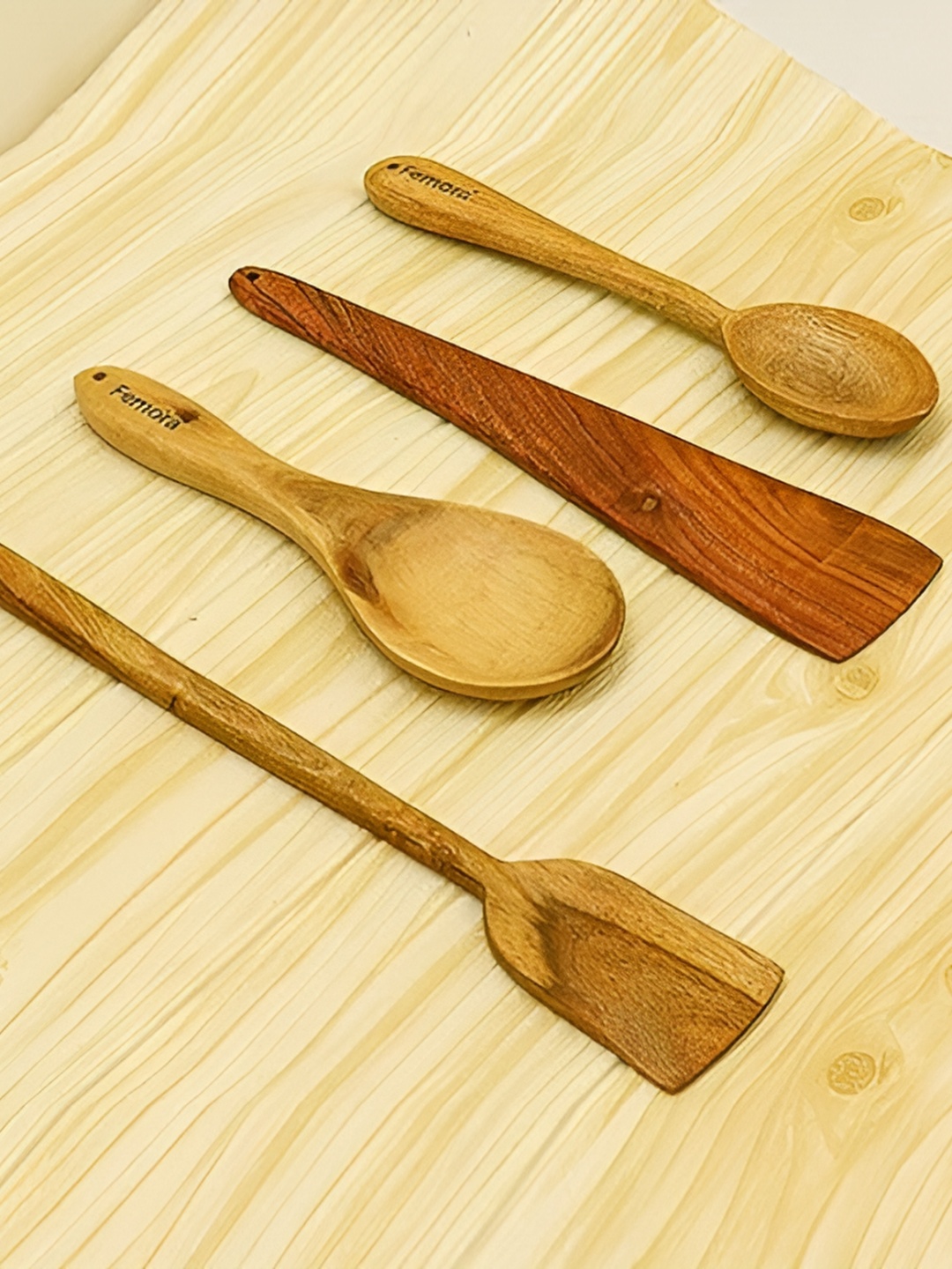 

Femora Brown Wooden Ladle Set