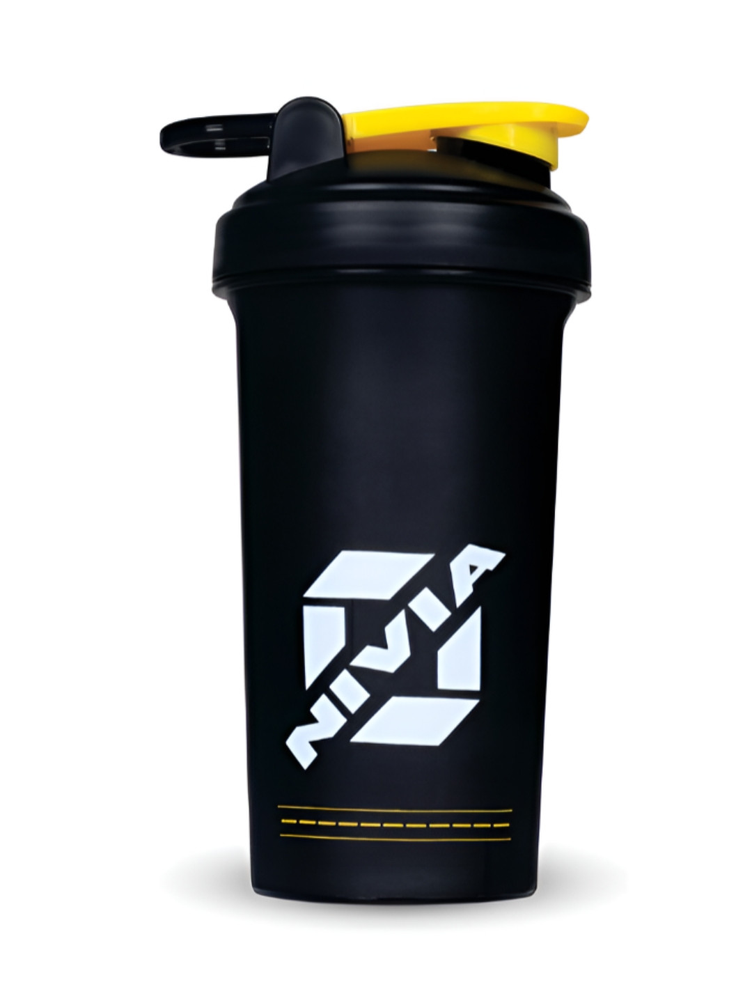 

NIVIA Street Black & Yellow Logo Printed Plastic Shaker 700 Ml