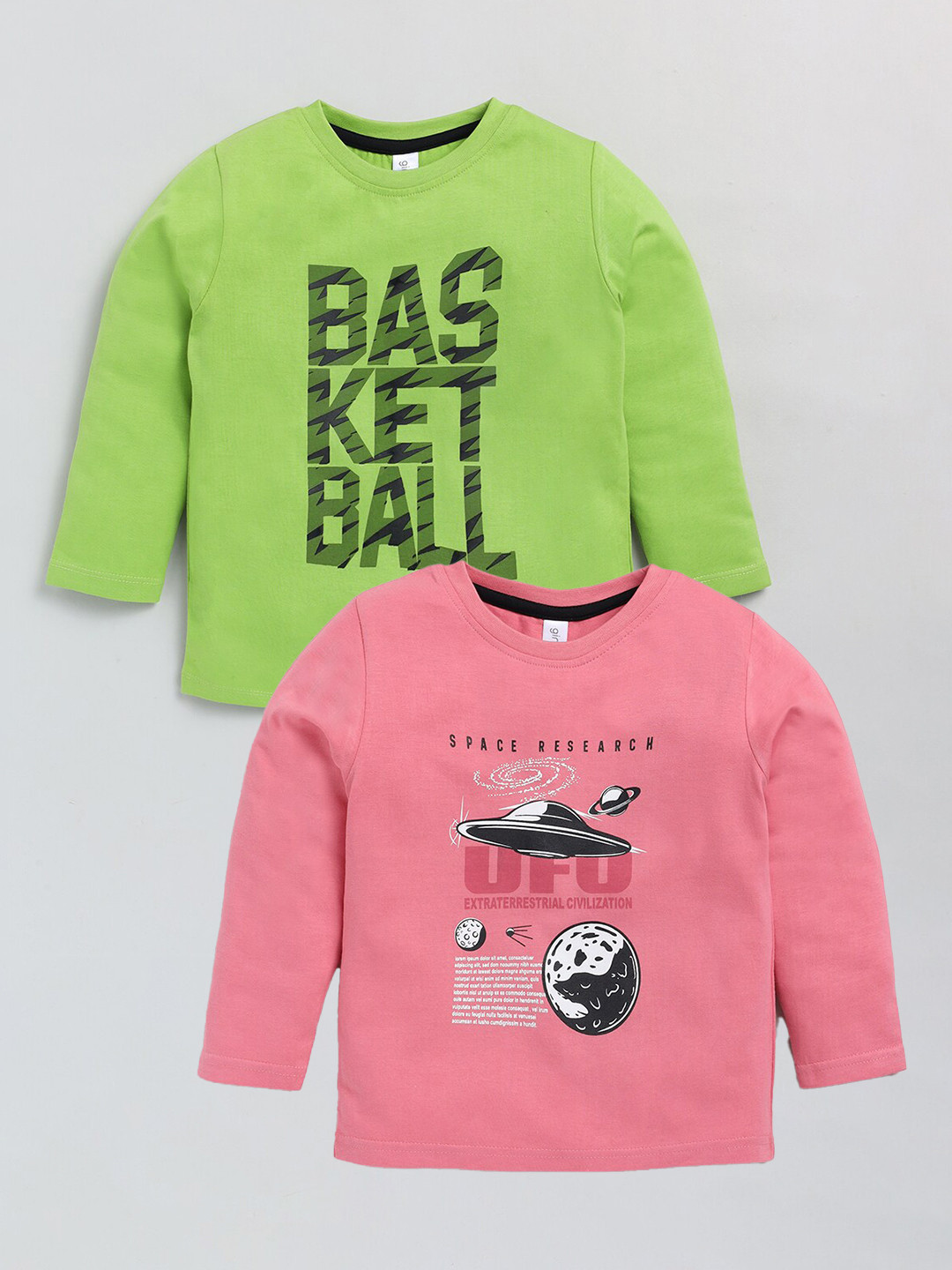

Ginie Boys Multicoloured & Multicoloured Printed T-shirt, Multi