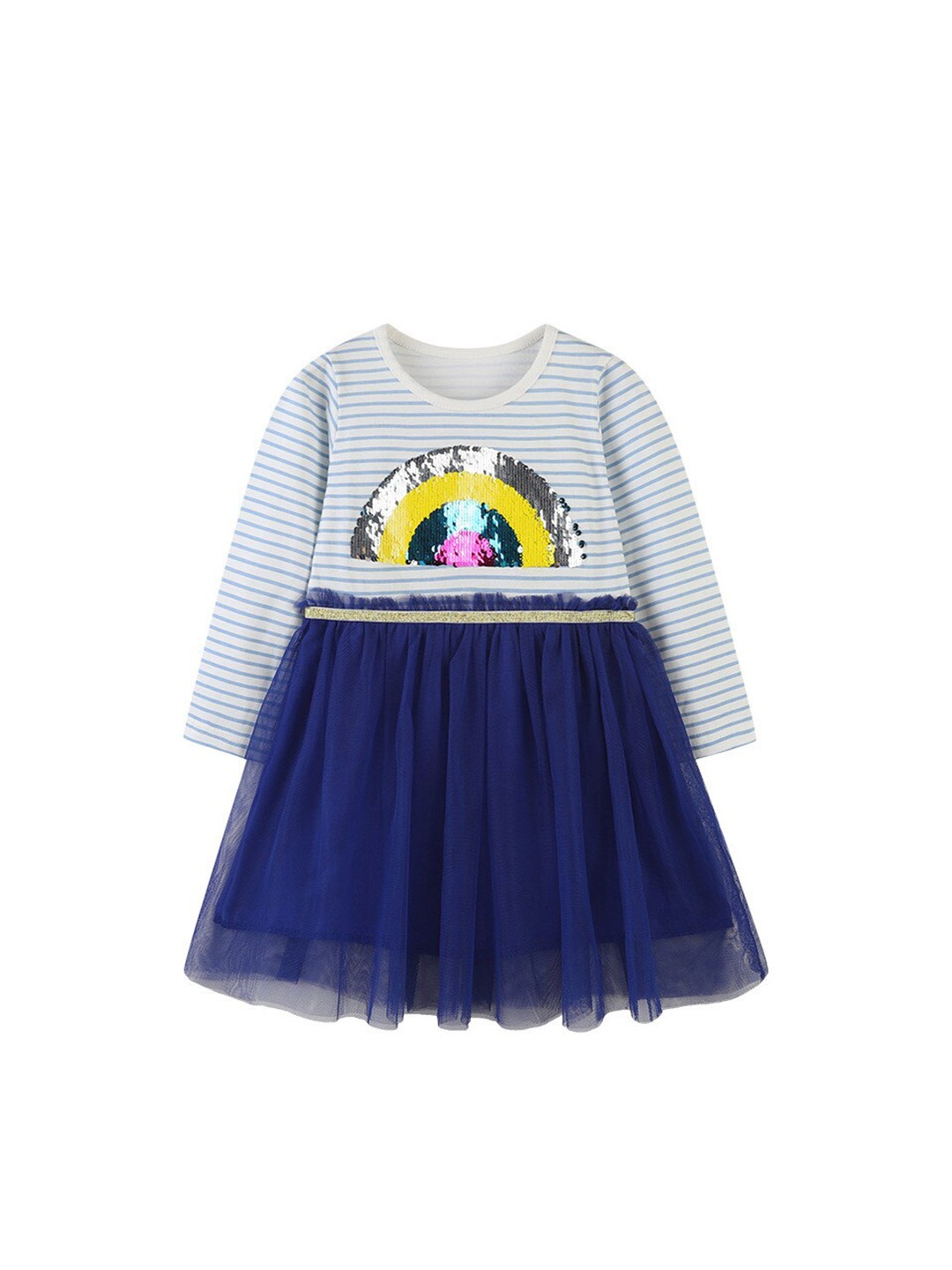 

Googo Gaaga Cotton Dress, Blue