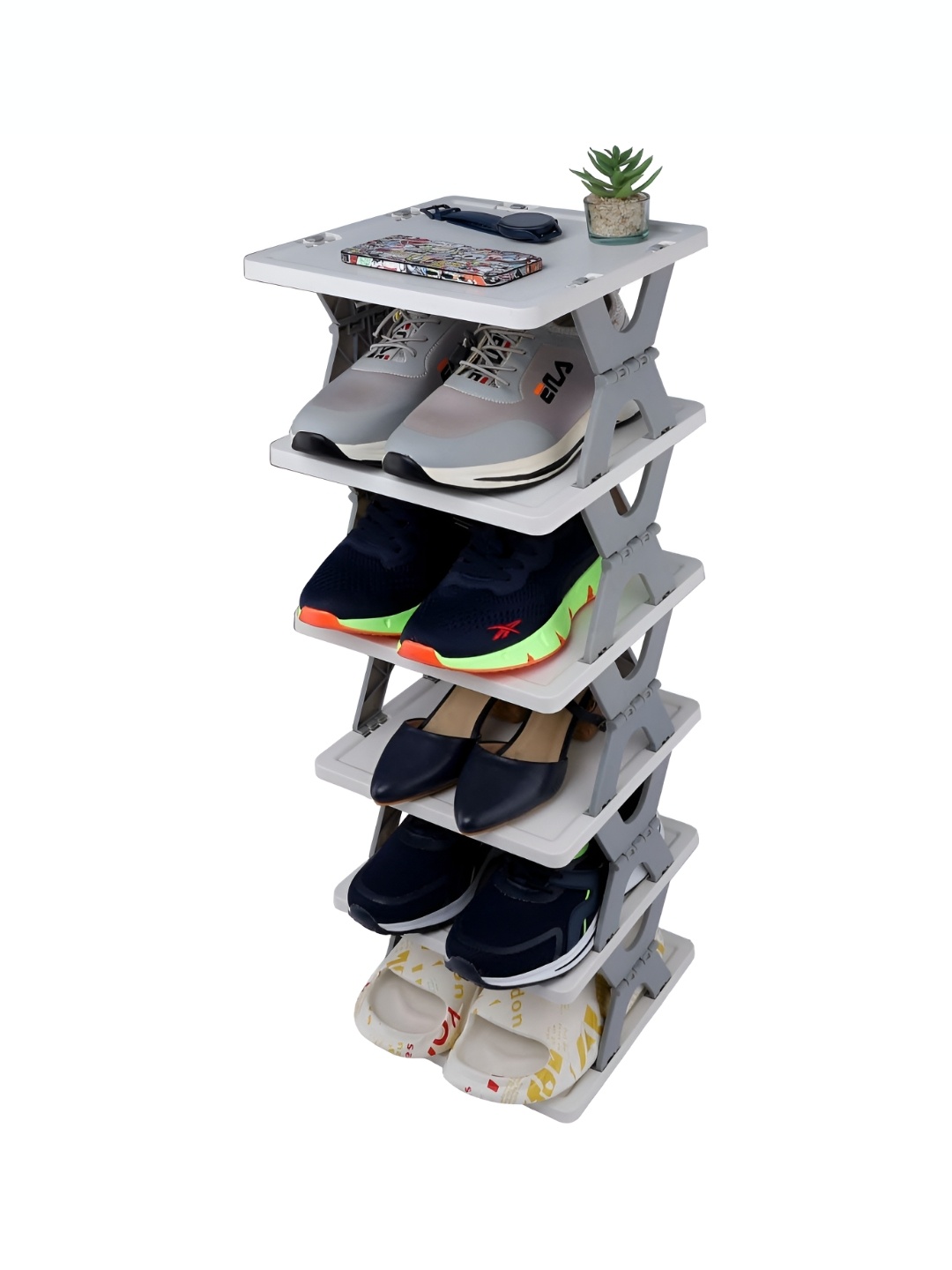 

Sasimo Grey Water Resistant Shoes Organiser