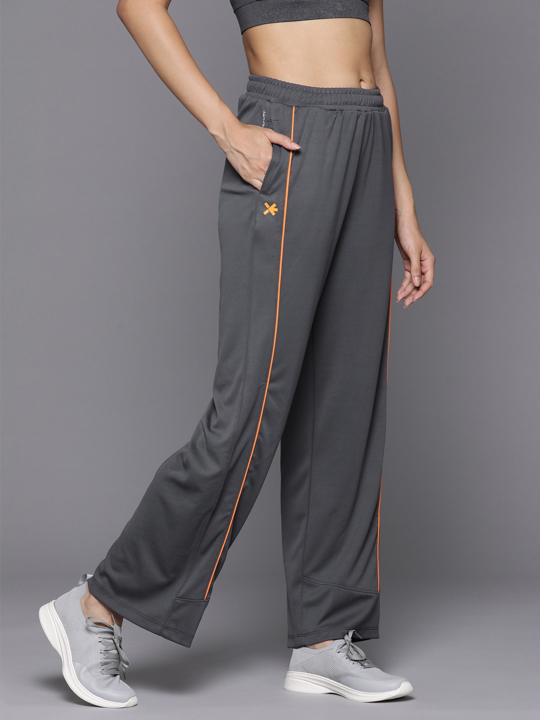 

HRX by Hrithik Roshan Women Training Rapid-Dry Track Pants, Charcoal