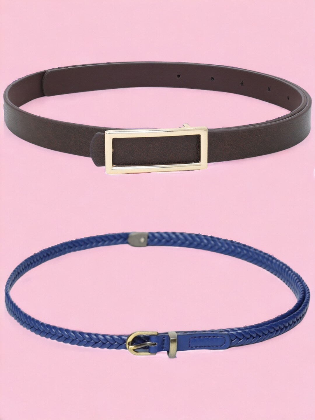 

CRUSSET Women Pack Of 2 Belt, Blue