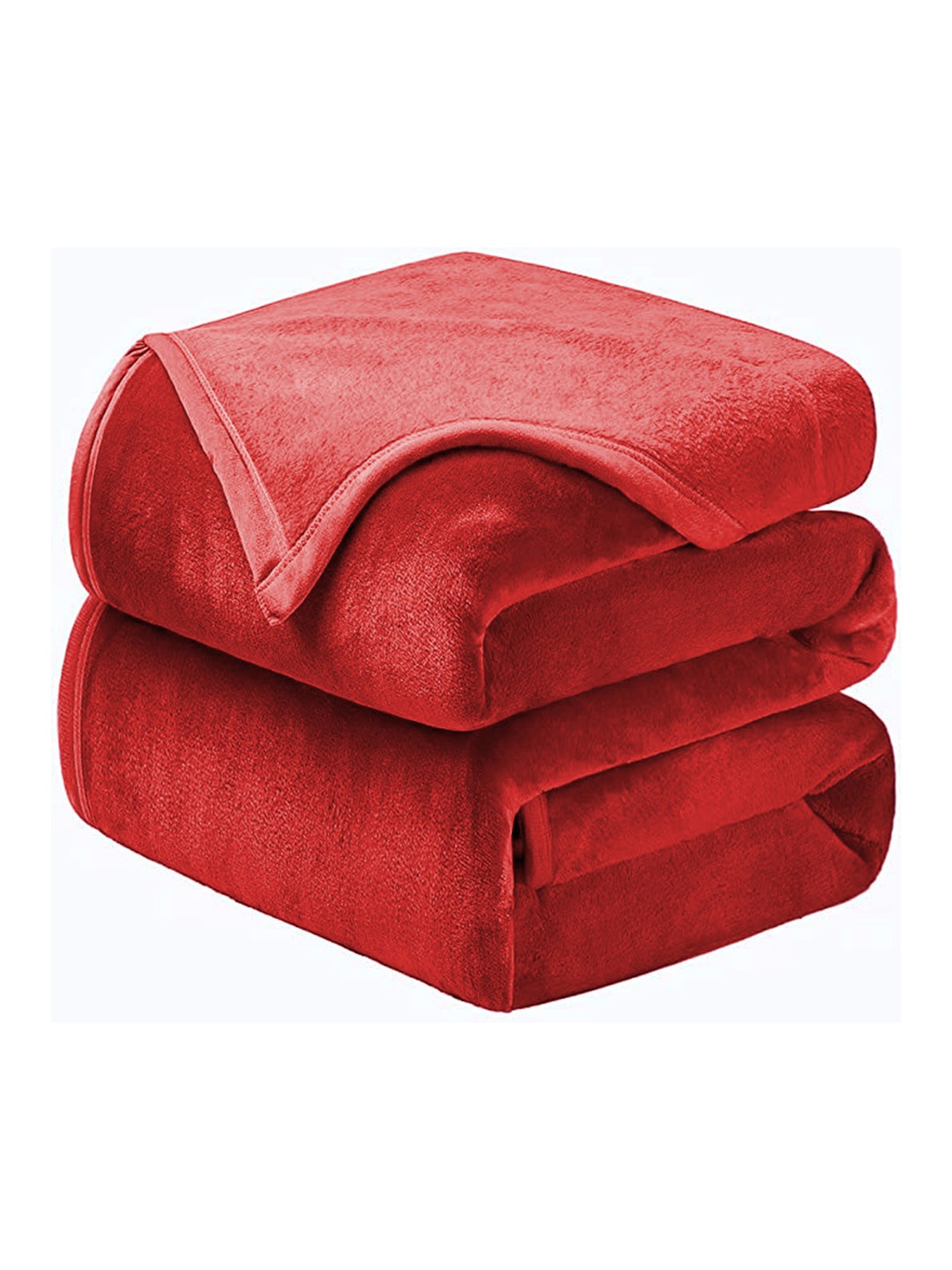 

bsb home Red Mild Winter 300 GSM Single Bed Blanket