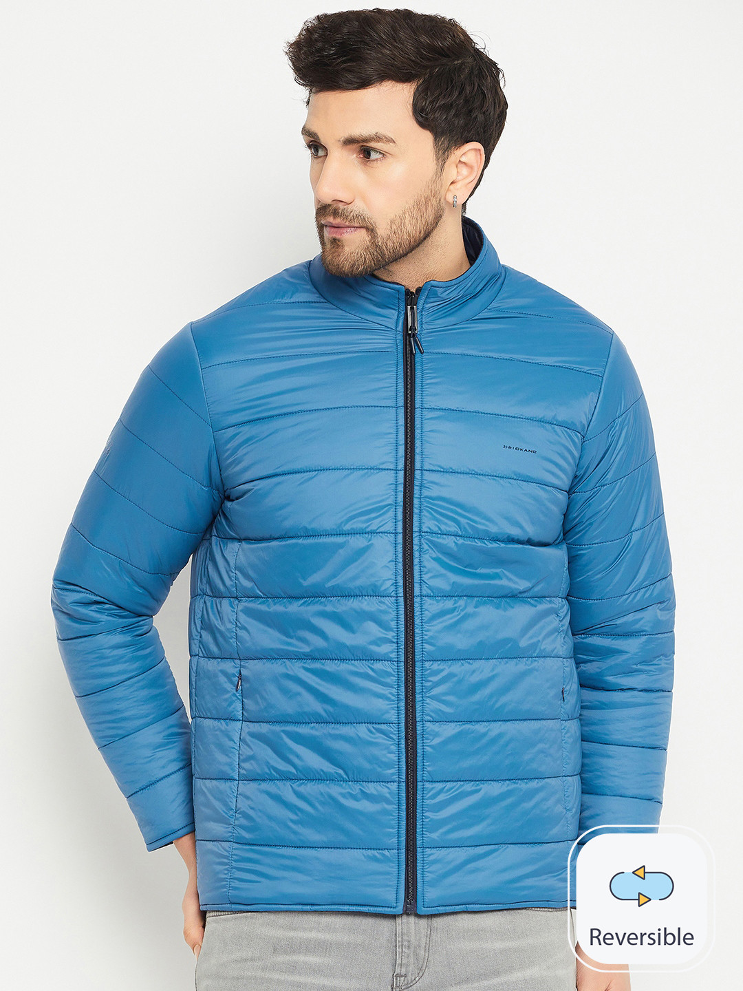 

Okane Reversible Padded Jacket, Teal