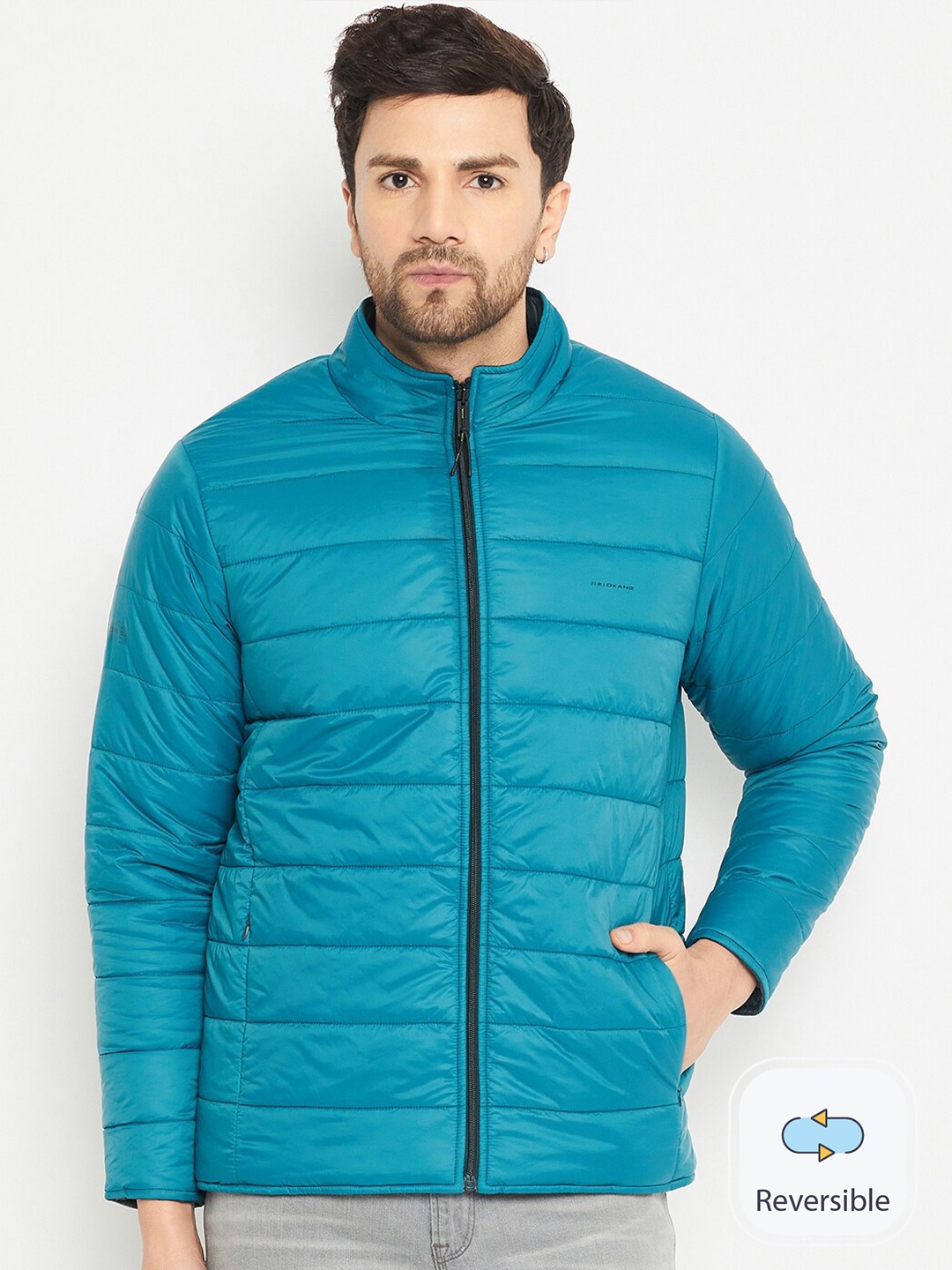 

Okane Reversible Padded Jacket, Green