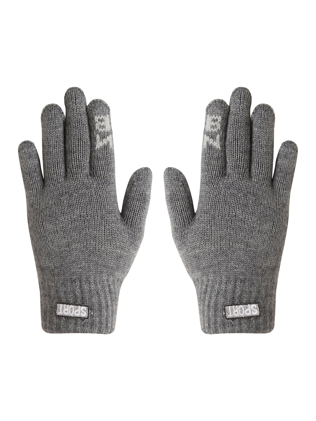 

FabSeasons Kids Comfortable Winter Gloves, Grey