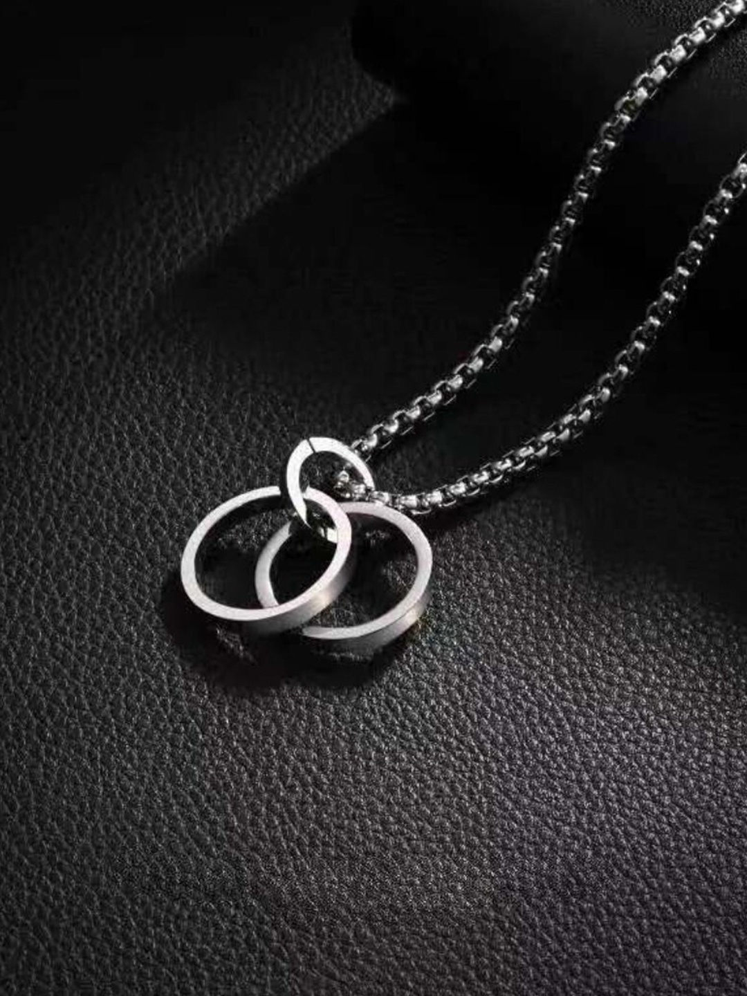 

WROGN Men Silver Plated Stainless Steel Chain