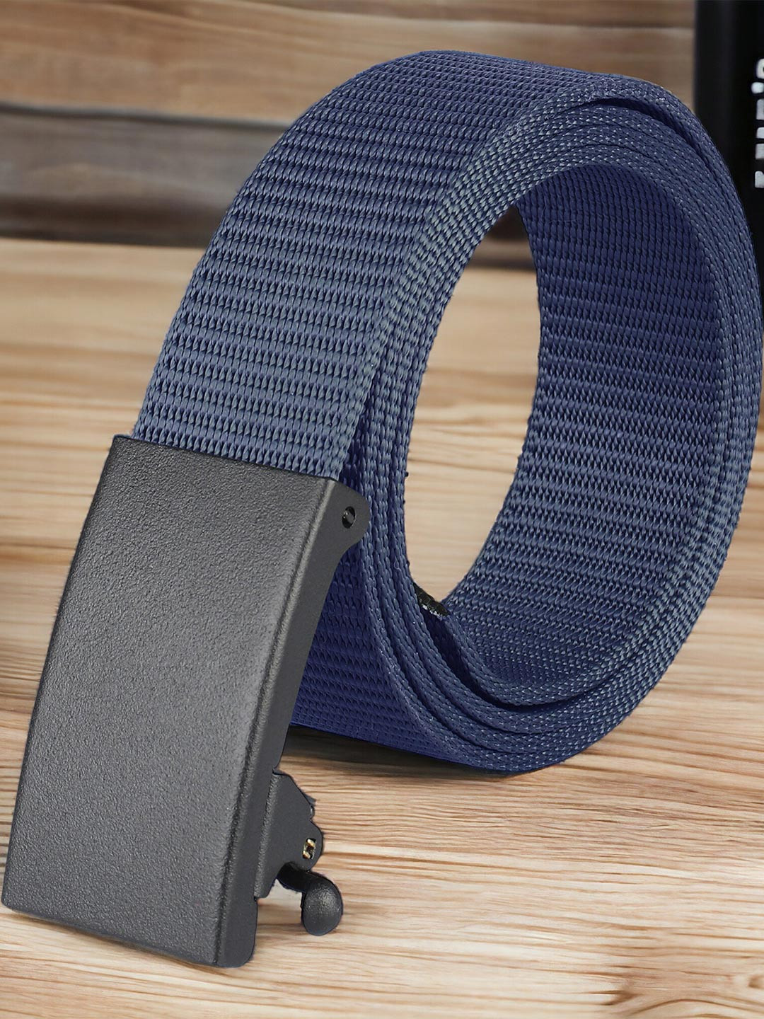 

Kastner Men Textured Canvas Belt, Blue
