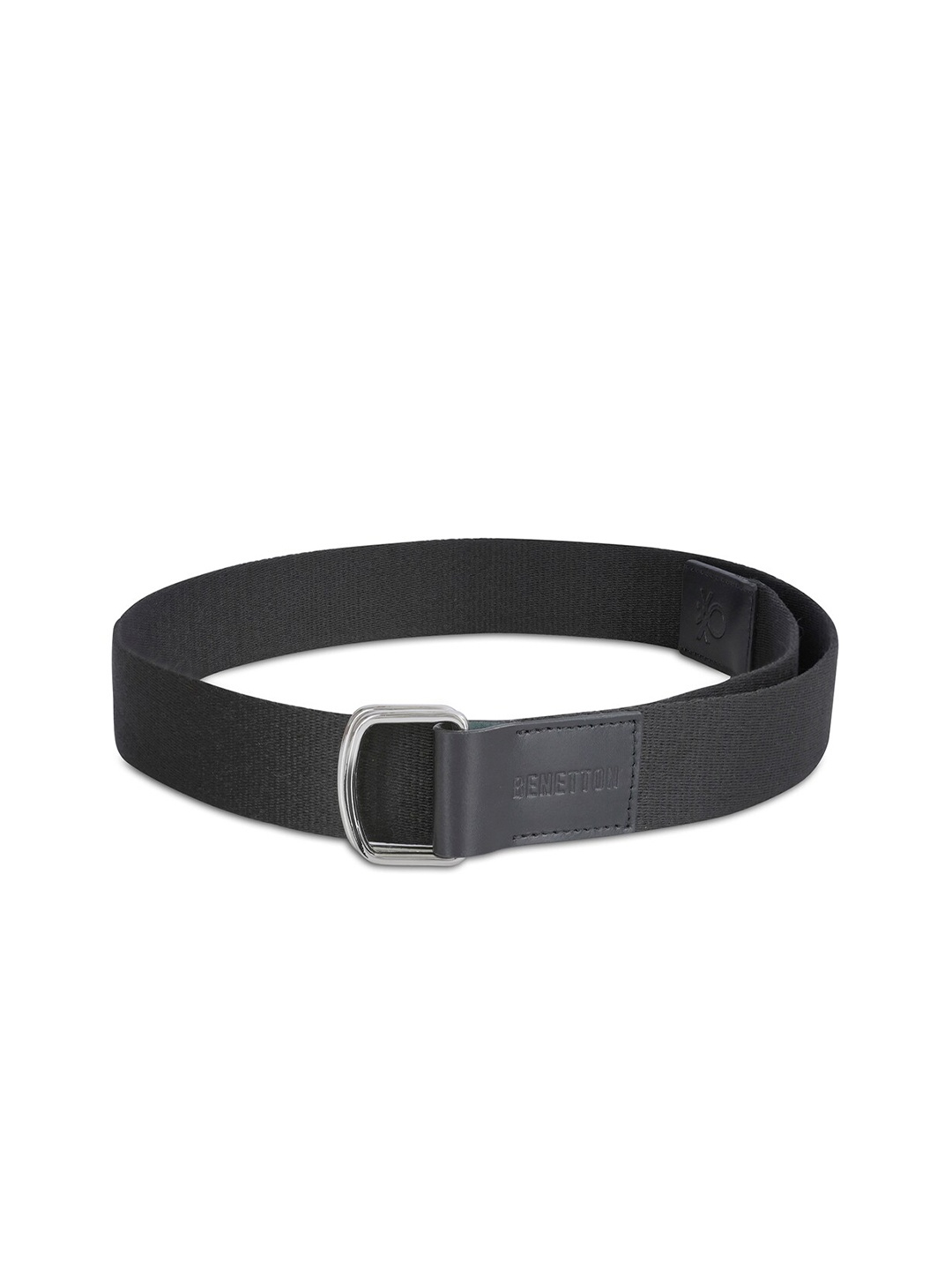 

United Colors of Benetton Men Solid Belt, Black