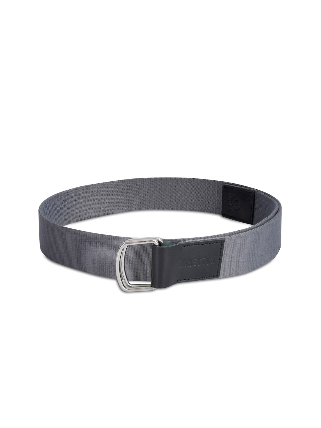 

United Colors of Benetton Men Solid Belt, Grey