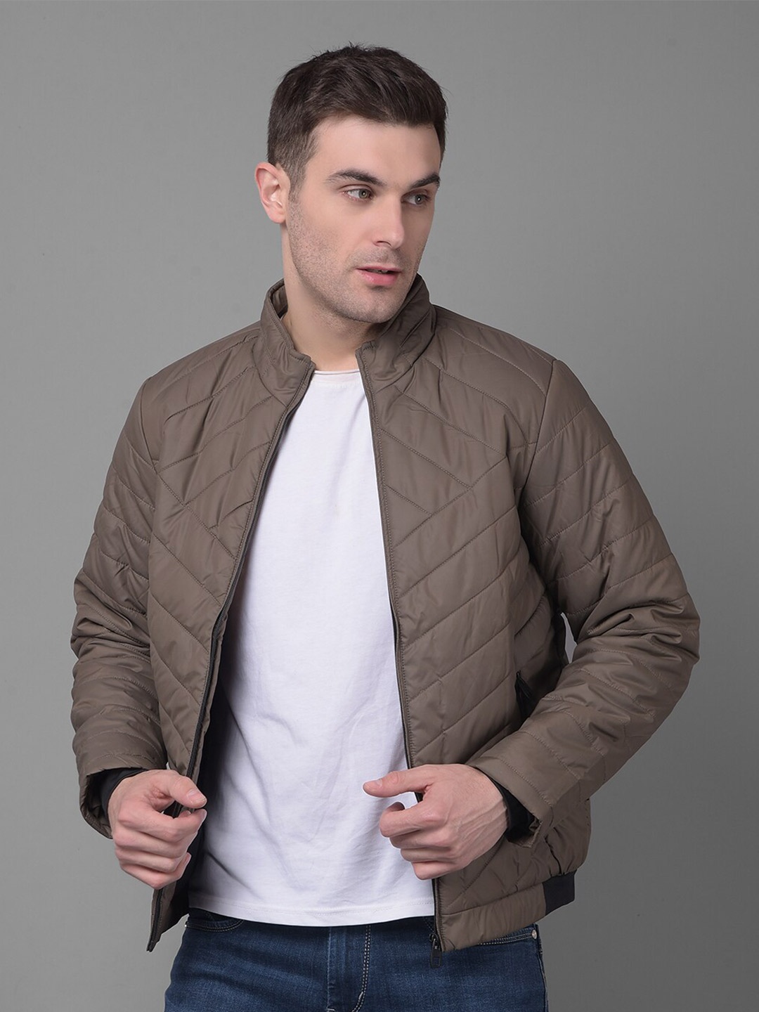 

Crimsoune Club Lightweight Quilted Jacket, Brown