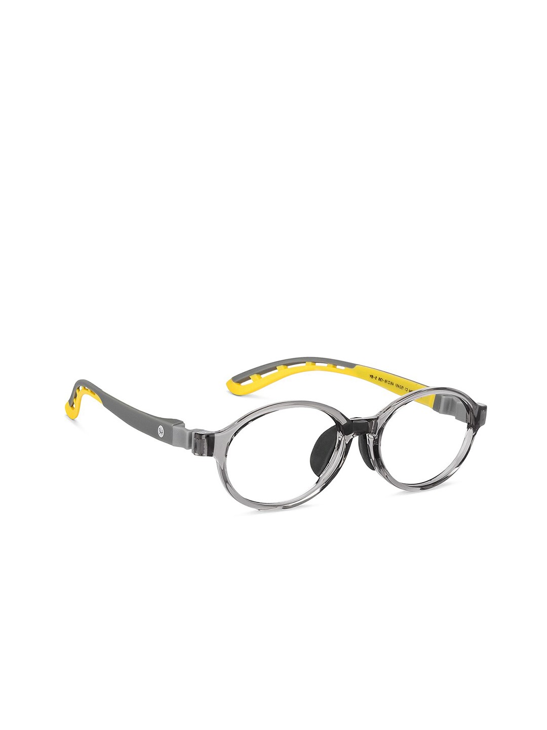 

Hooper Kids Full Rim Oval Frames, Grey