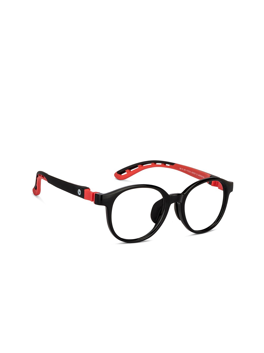 

Hooper Kids Full Rim Round Frames, Black