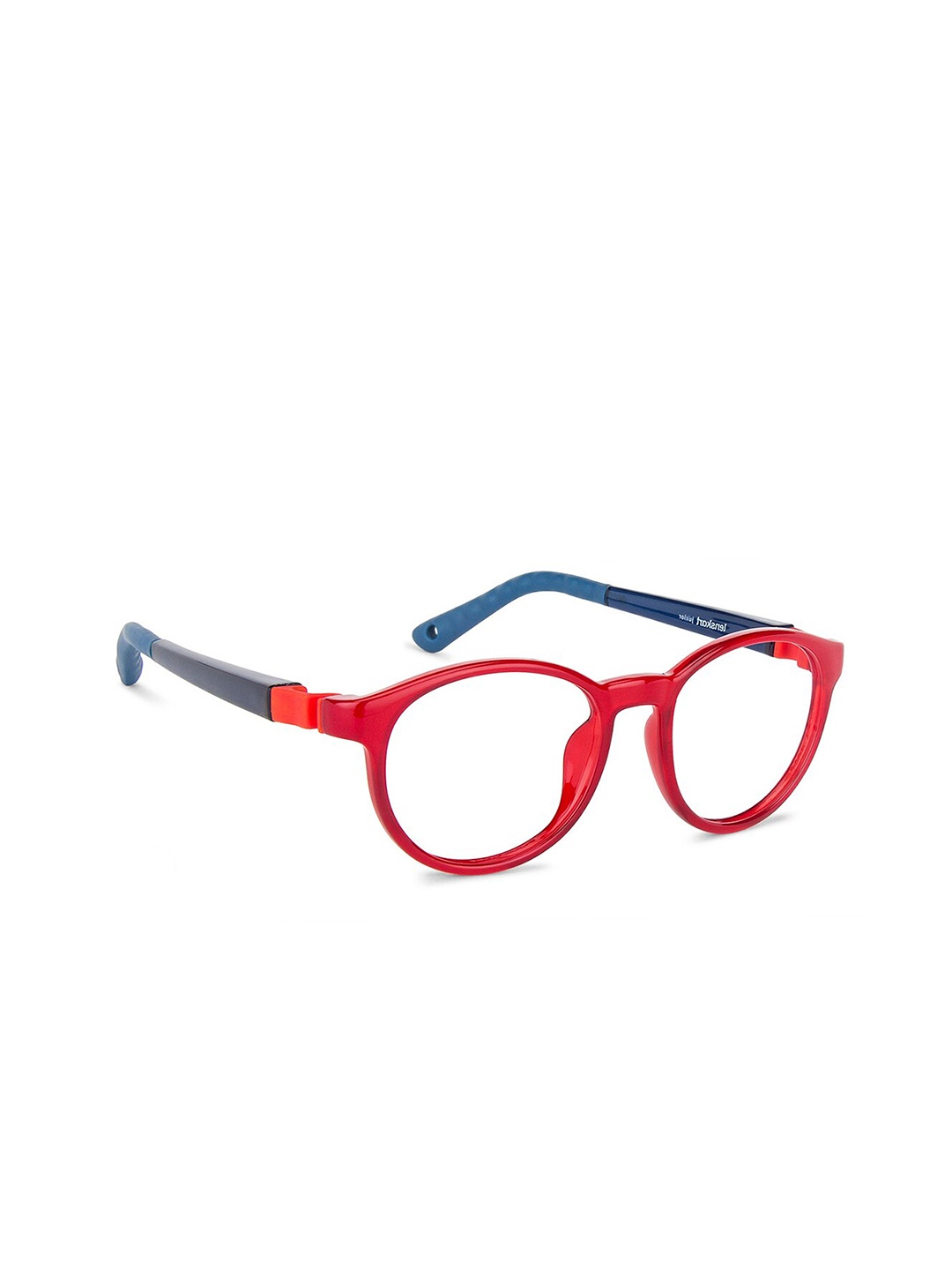 

Hooper Kids Full Rim Round Frames, Red