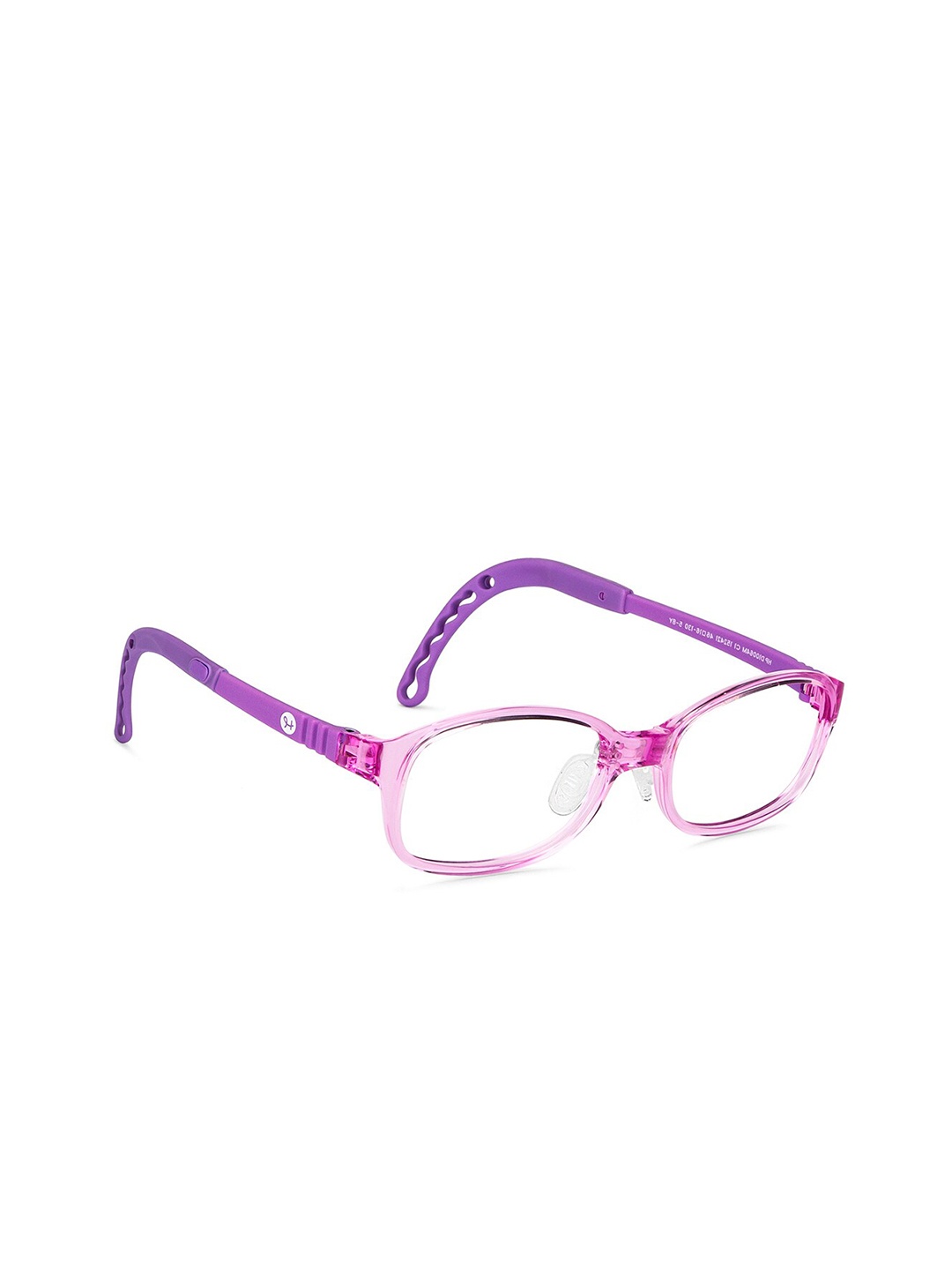 

Hooper by Lenskart Kids Full Rim Rectangle Frames, Pink