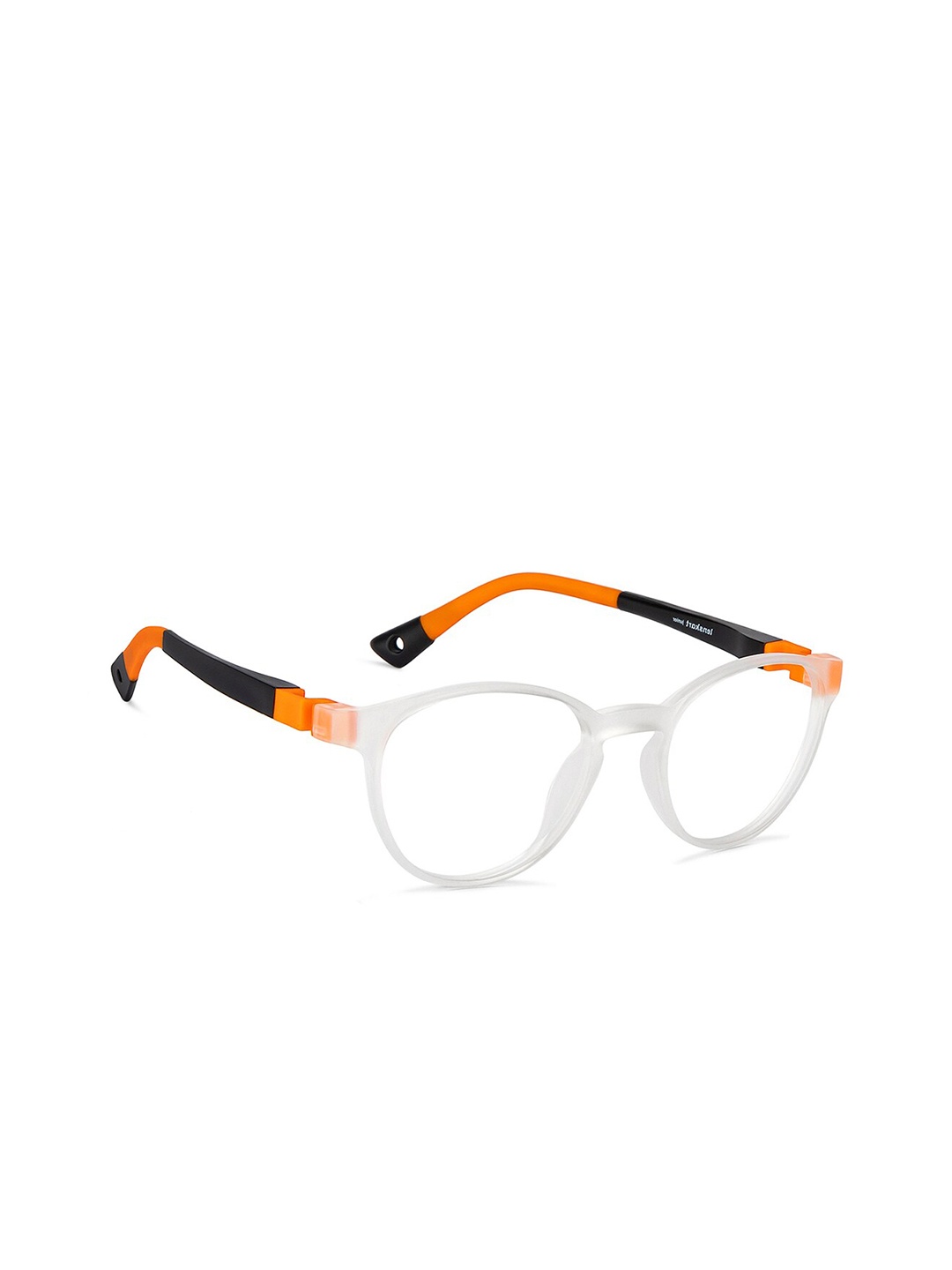 

Hooper Kids Full Rim Round Frames, Transparent