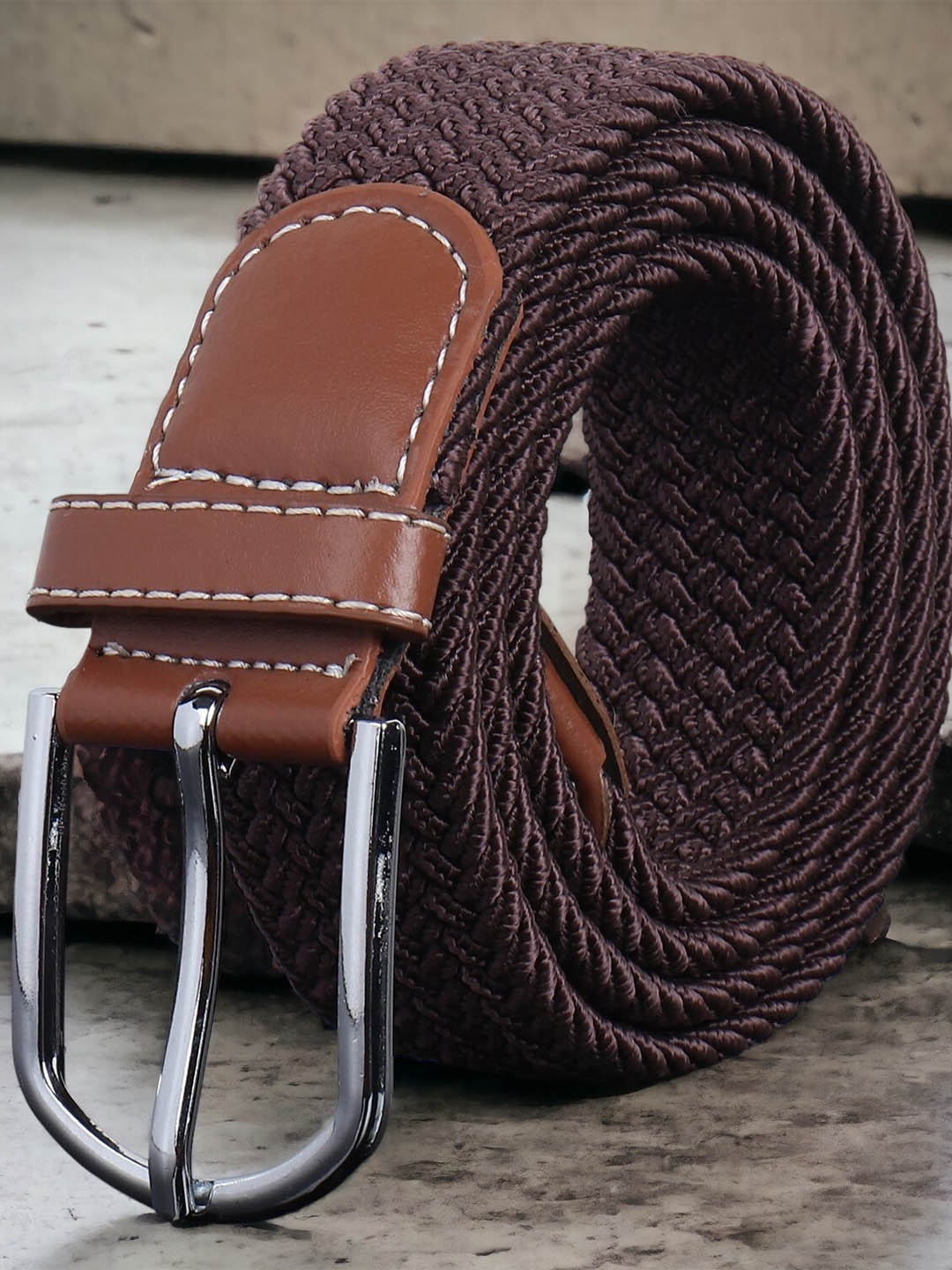 

Kastner Unisex Braided Strechable Belt, Brown