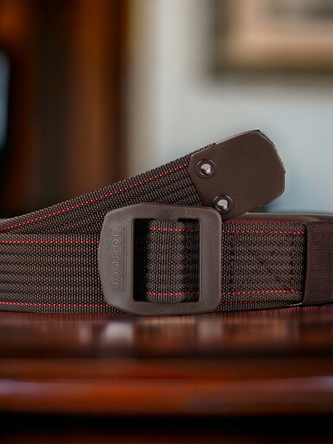

Kastner Men Woven Design Belt, Brown