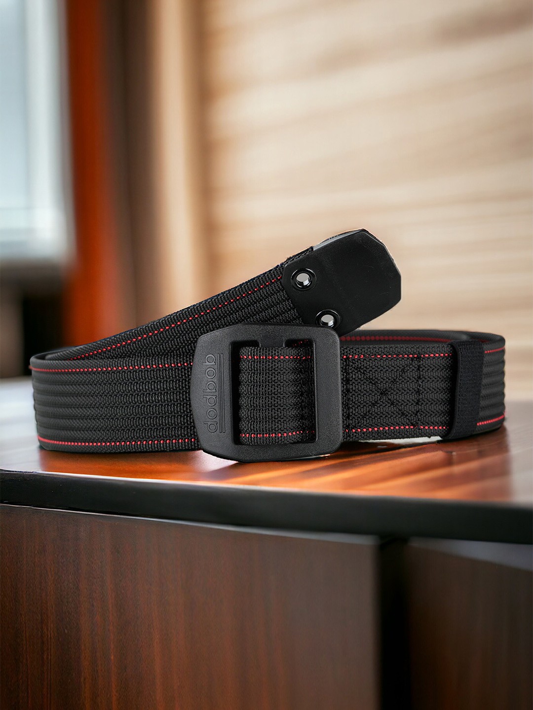 

Kastner Men Woven Design Belt, Black