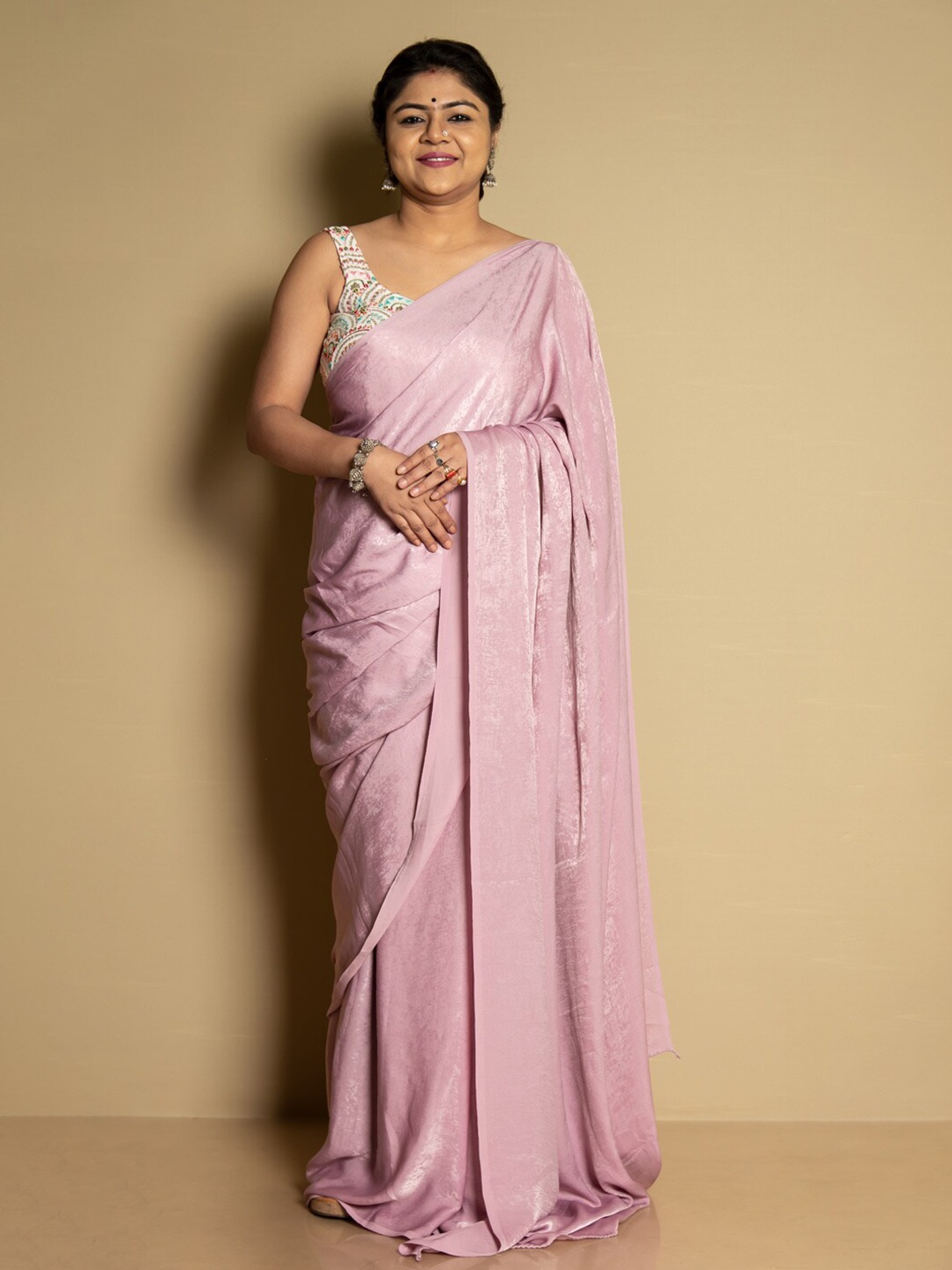 

SARIKA Fusion Saree, Pink