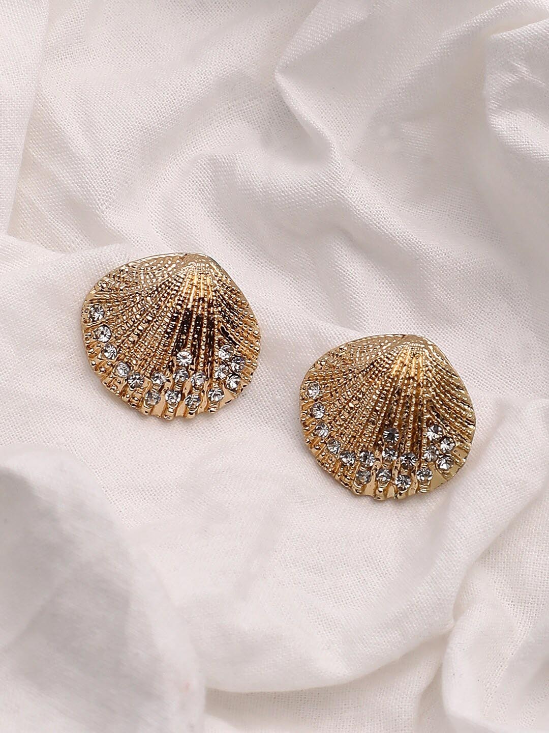 

DressBerry Gold-Toned Silver-Plated Contemporary Earrings