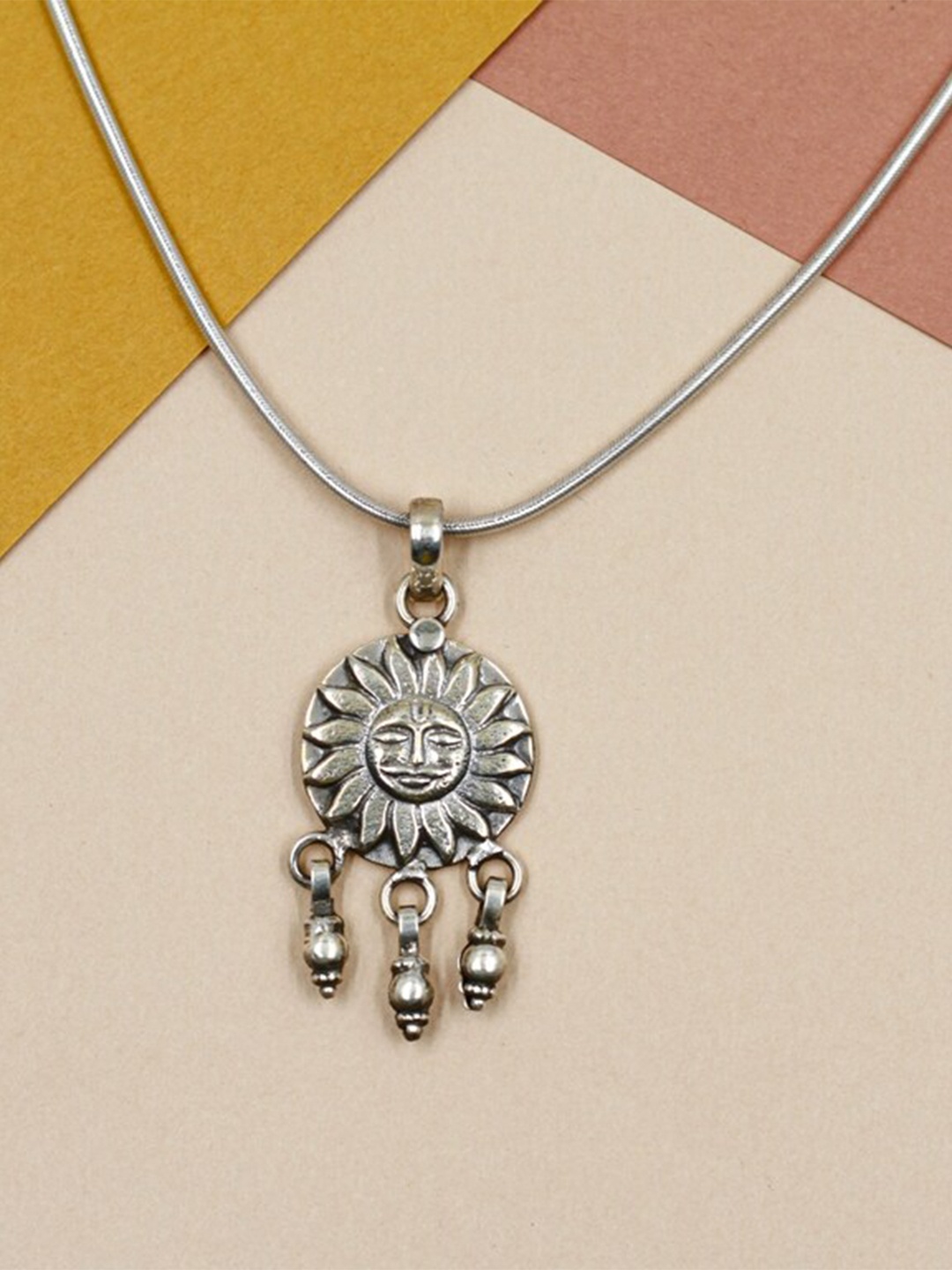 

SANGEETA BOOCHRA Sterling Silver Oxidized Necklace