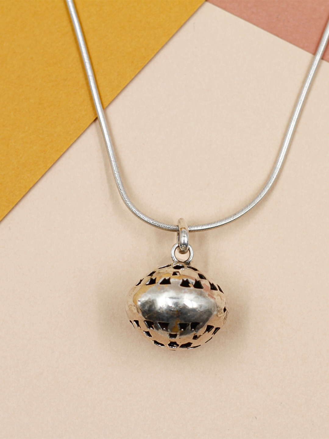 

SANGEETA BOOCHRA Sterling Silver Oxidized Necklace