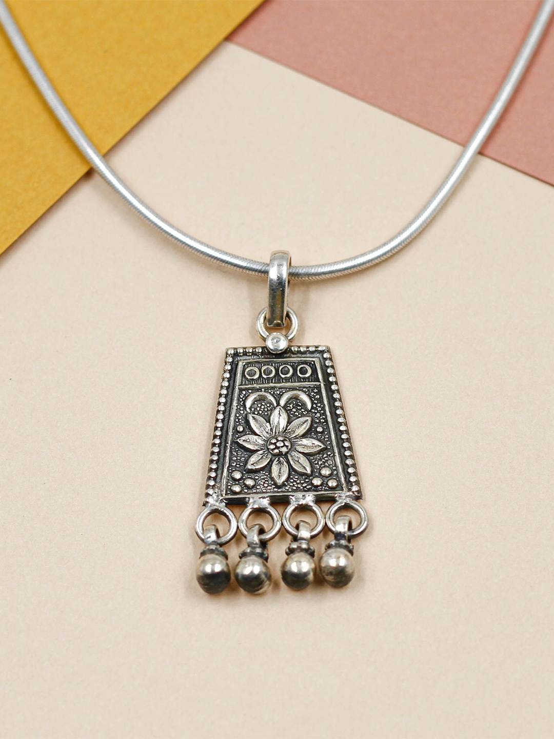 

SANGEETA BOOCHRA Sterling Silver Oxidized Necklace
