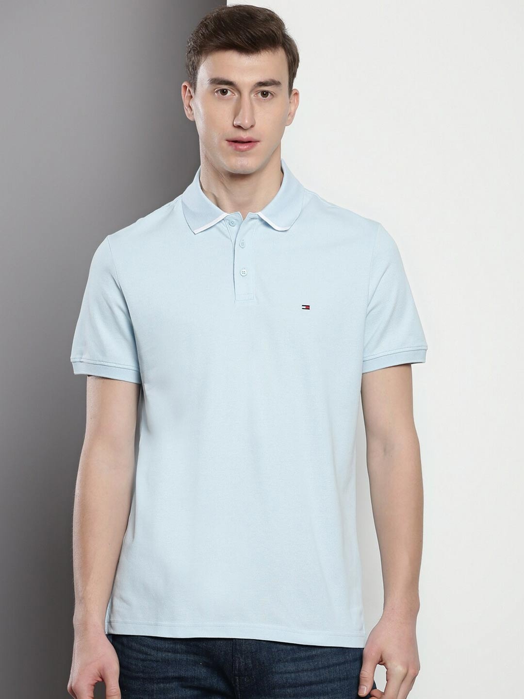 

Tommy Hilfiger Polo Collar Short Sleeves T-shirt, Blue